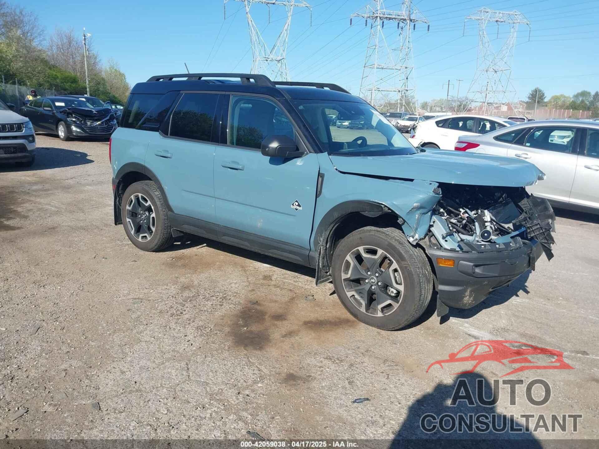 FORD BRONCO SPORT 2022 - 3FMCR9C66NRD00524