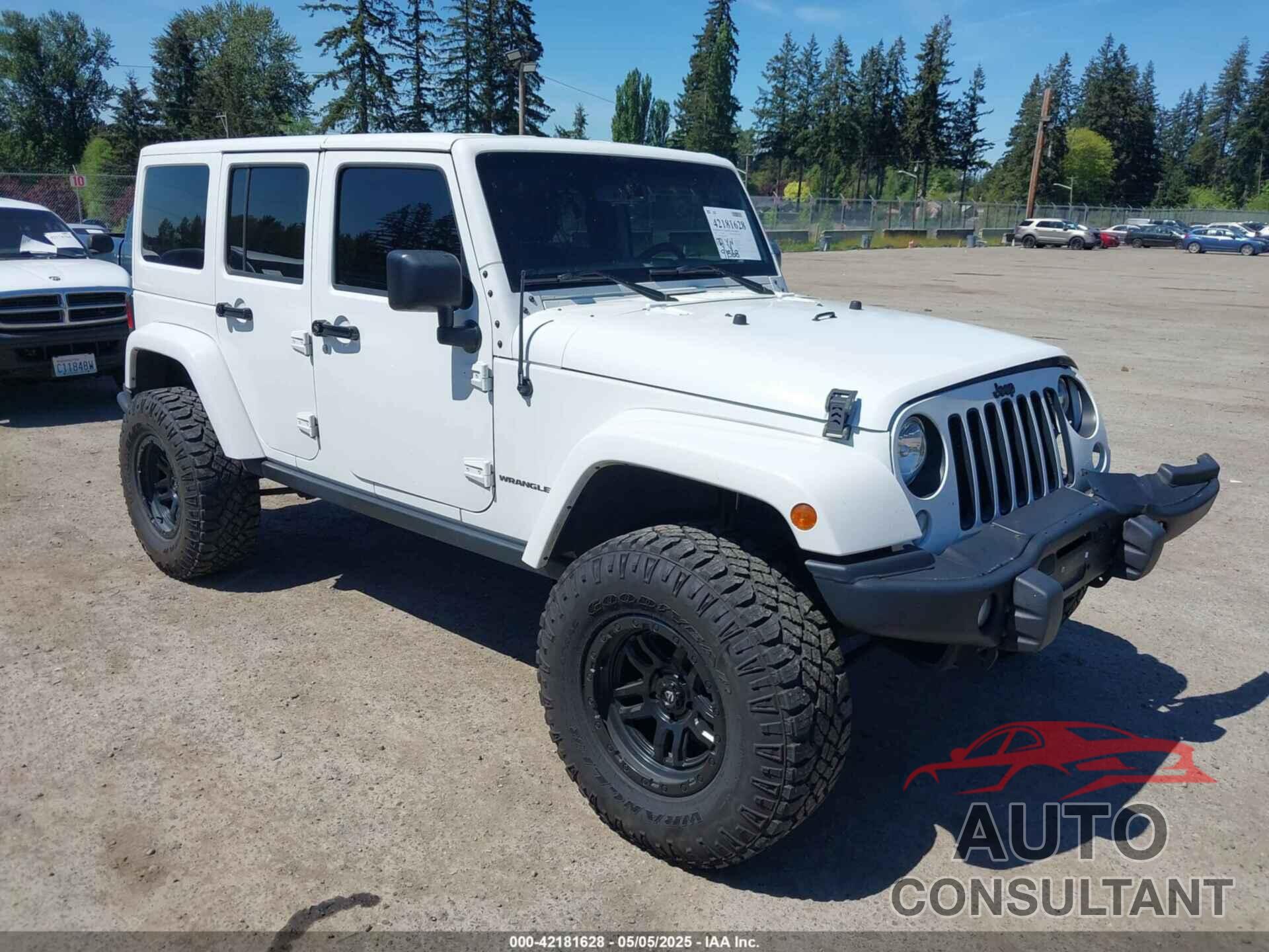 JEEP WRANGLER UNLIMITED 2016 - 1C4BJWEG0GL185609