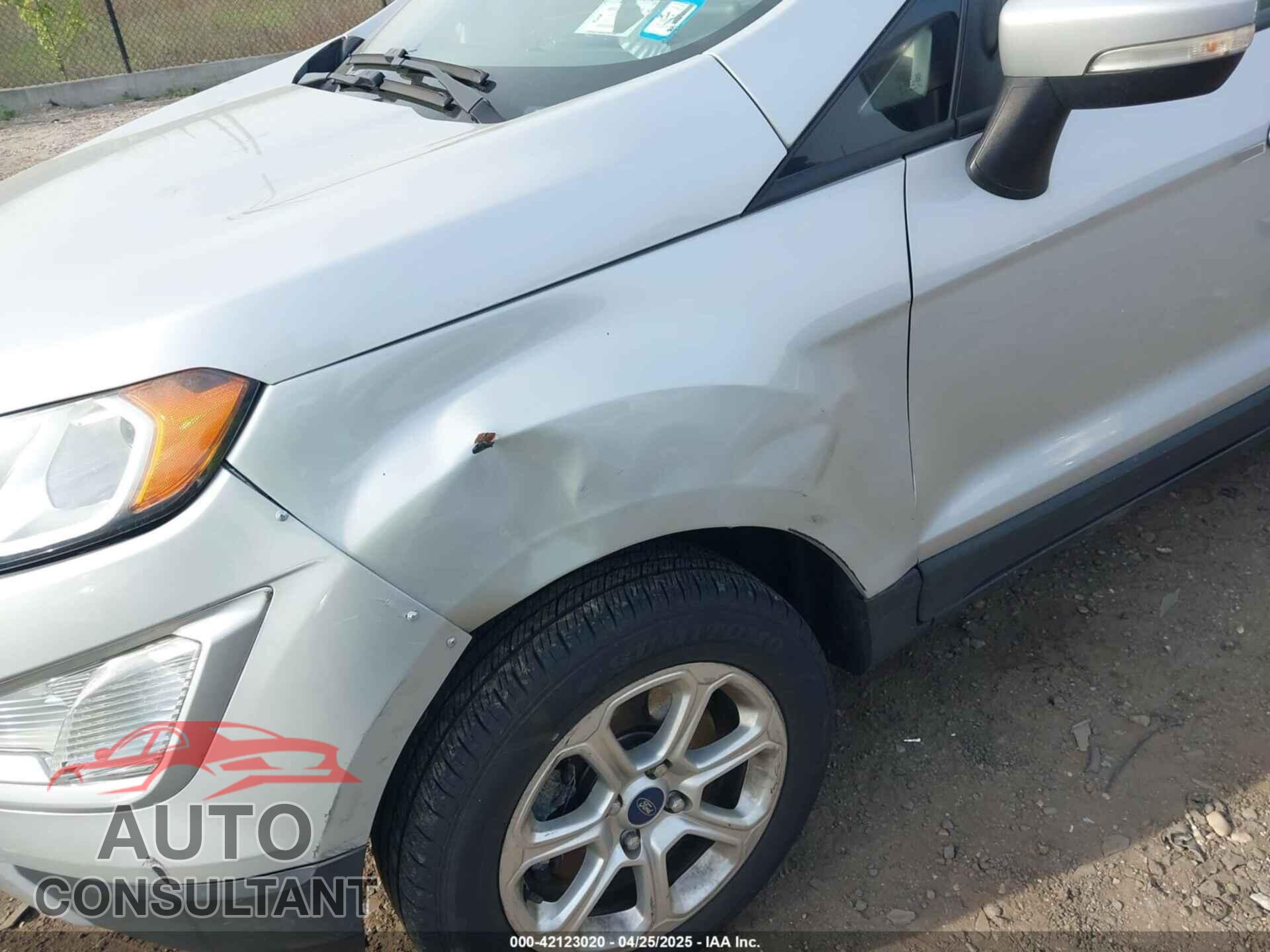 FORD ECOSPORT 2019 - MAJ6S3GL8KC258683