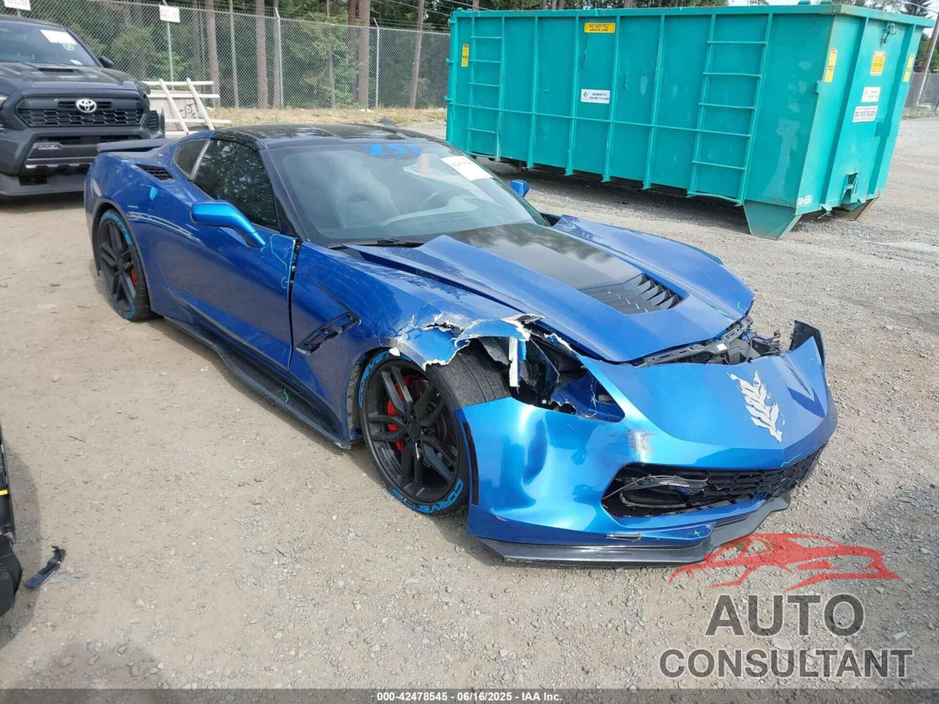CHEVROLET CORVETTE 2016 - 1G1YM2D74G5103583