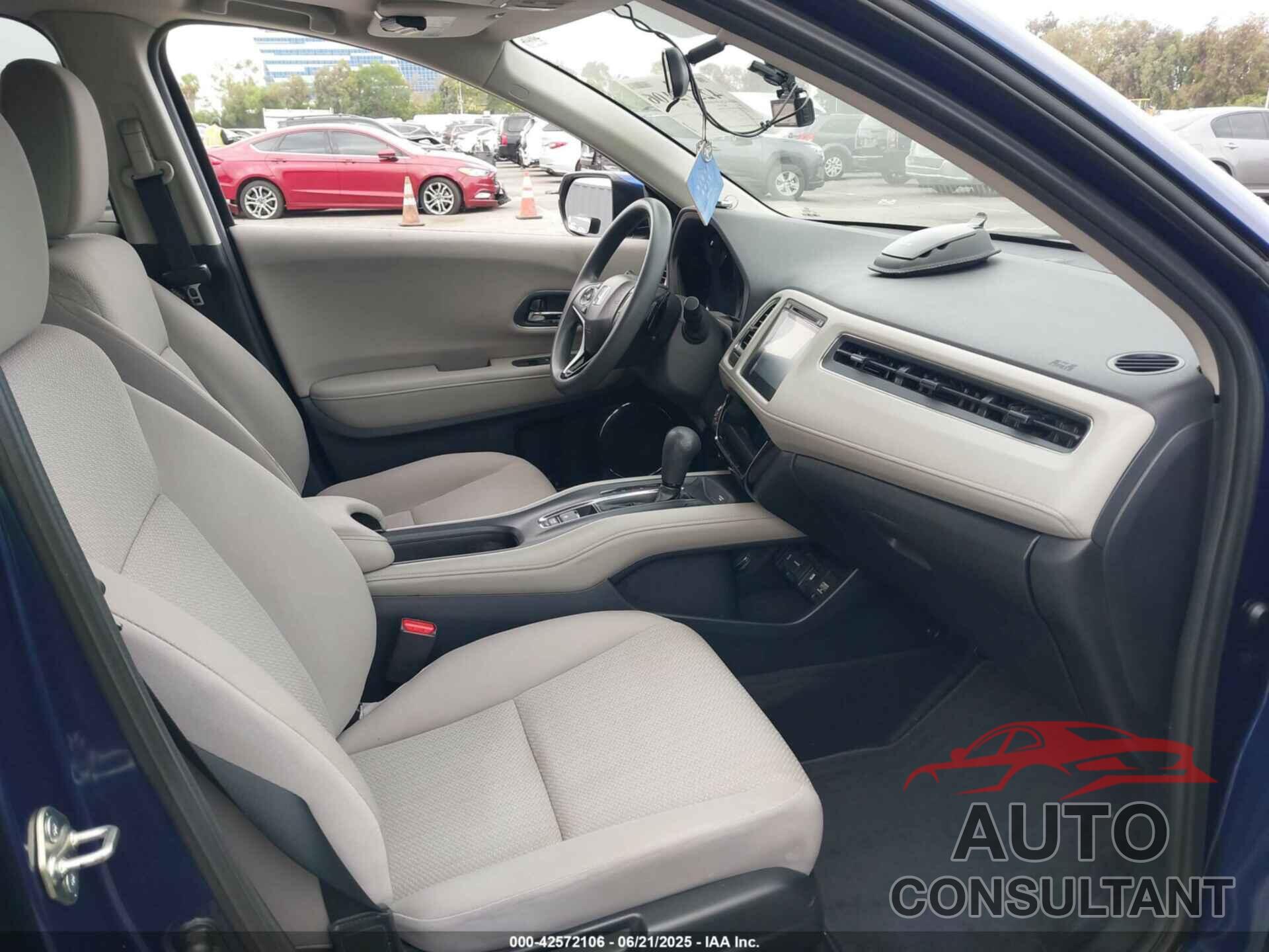 HONDA HR-V 2017 - 3CZRU5H54HG708942