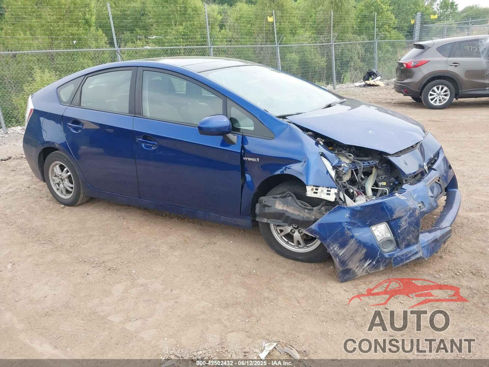 TOYOTA PRIUS 2010 - JTDKN3DU5A0141382
