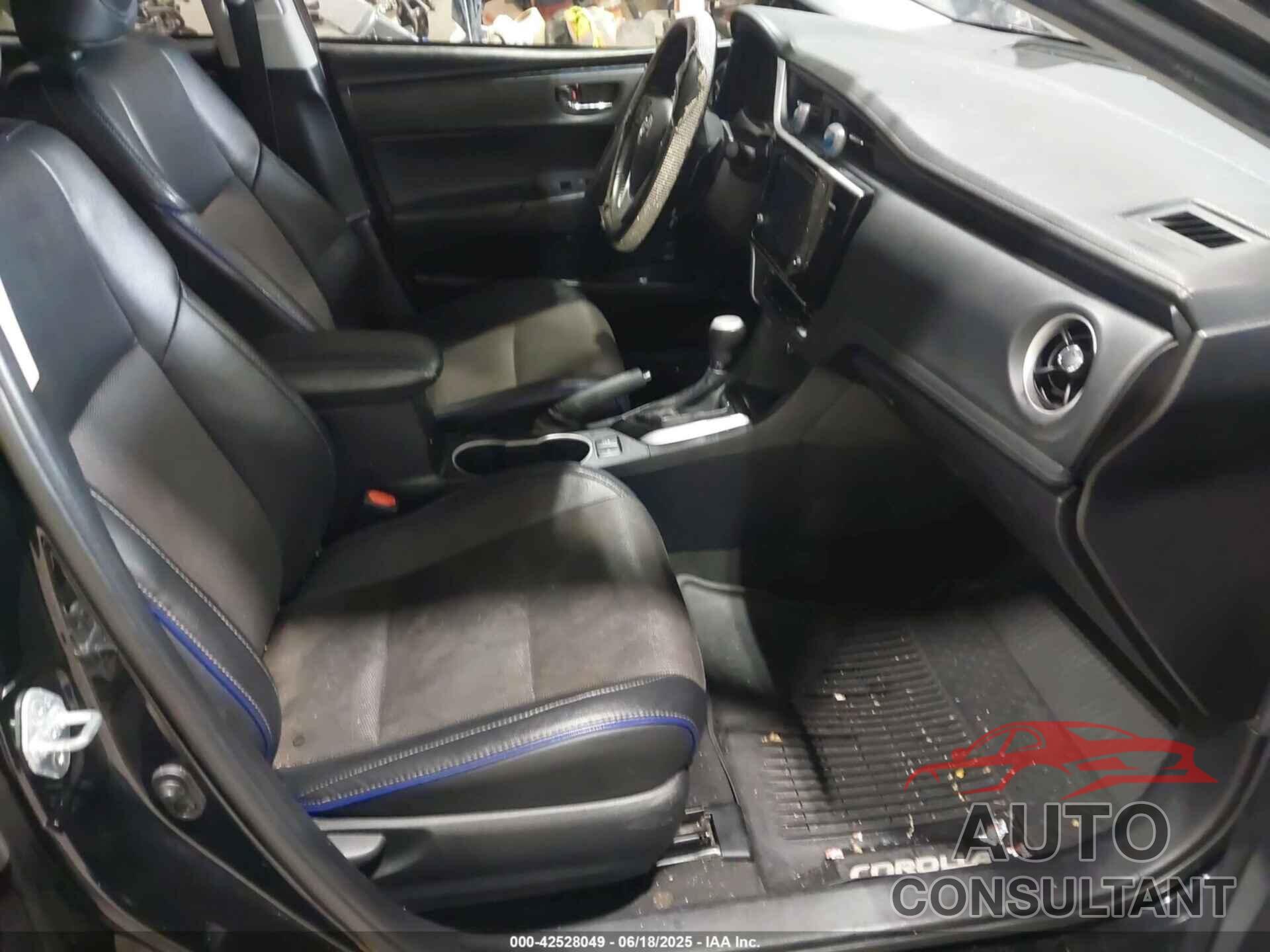 TOYOTA COROLLA 2017 - 2T1BURHE3HC782085