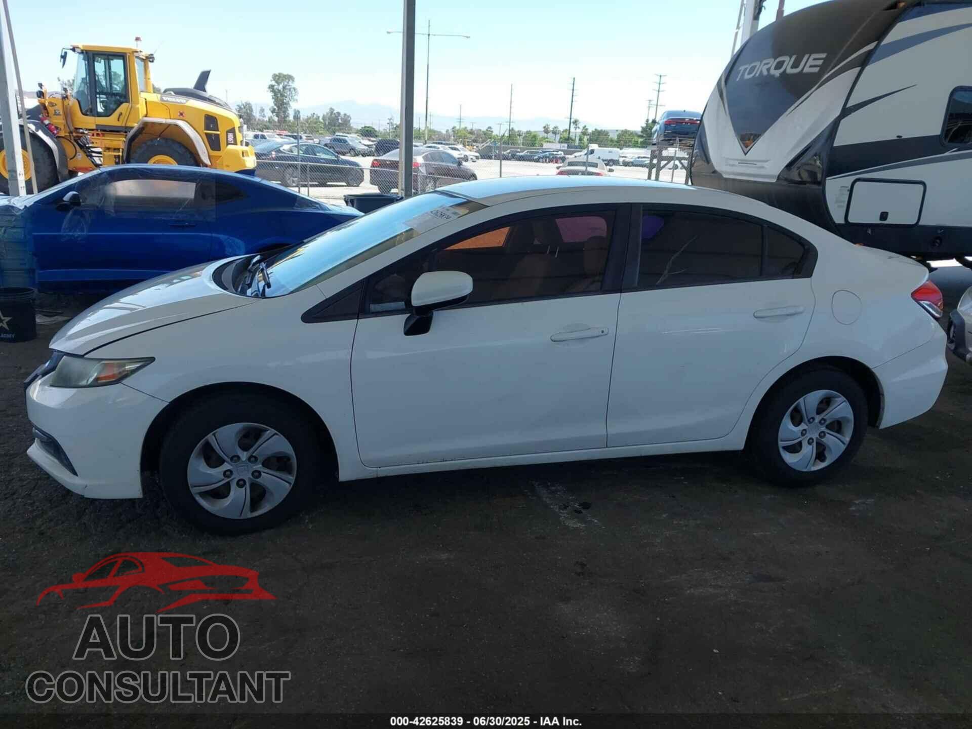 HONDA CIVIC 2014 - 19XFB2F52EE271904