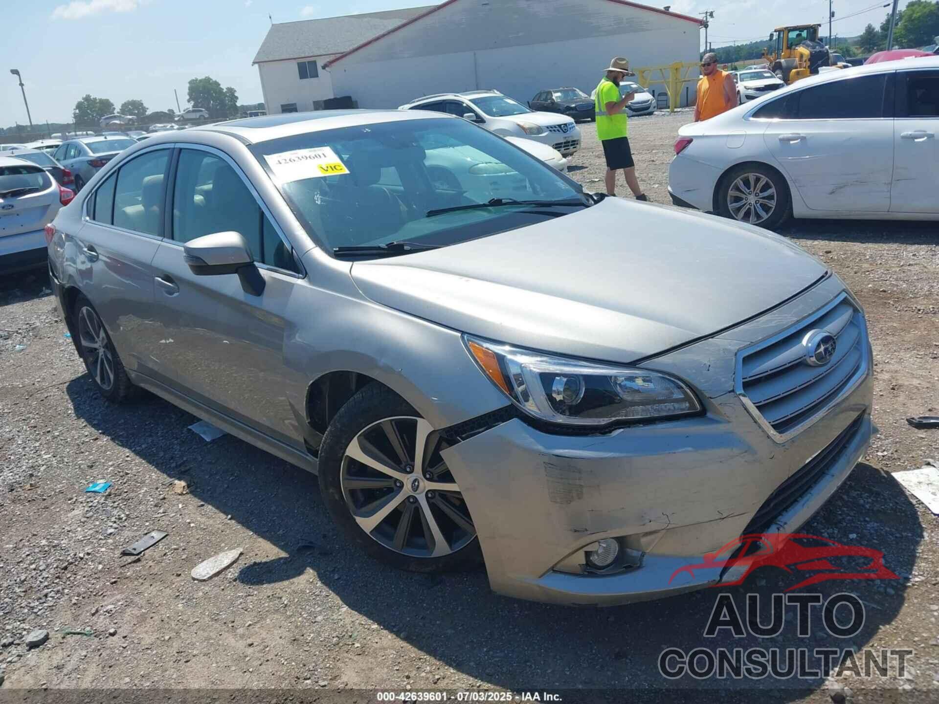 SUBARU LEGACY 2016 - 4S3BNEN6XG3022794