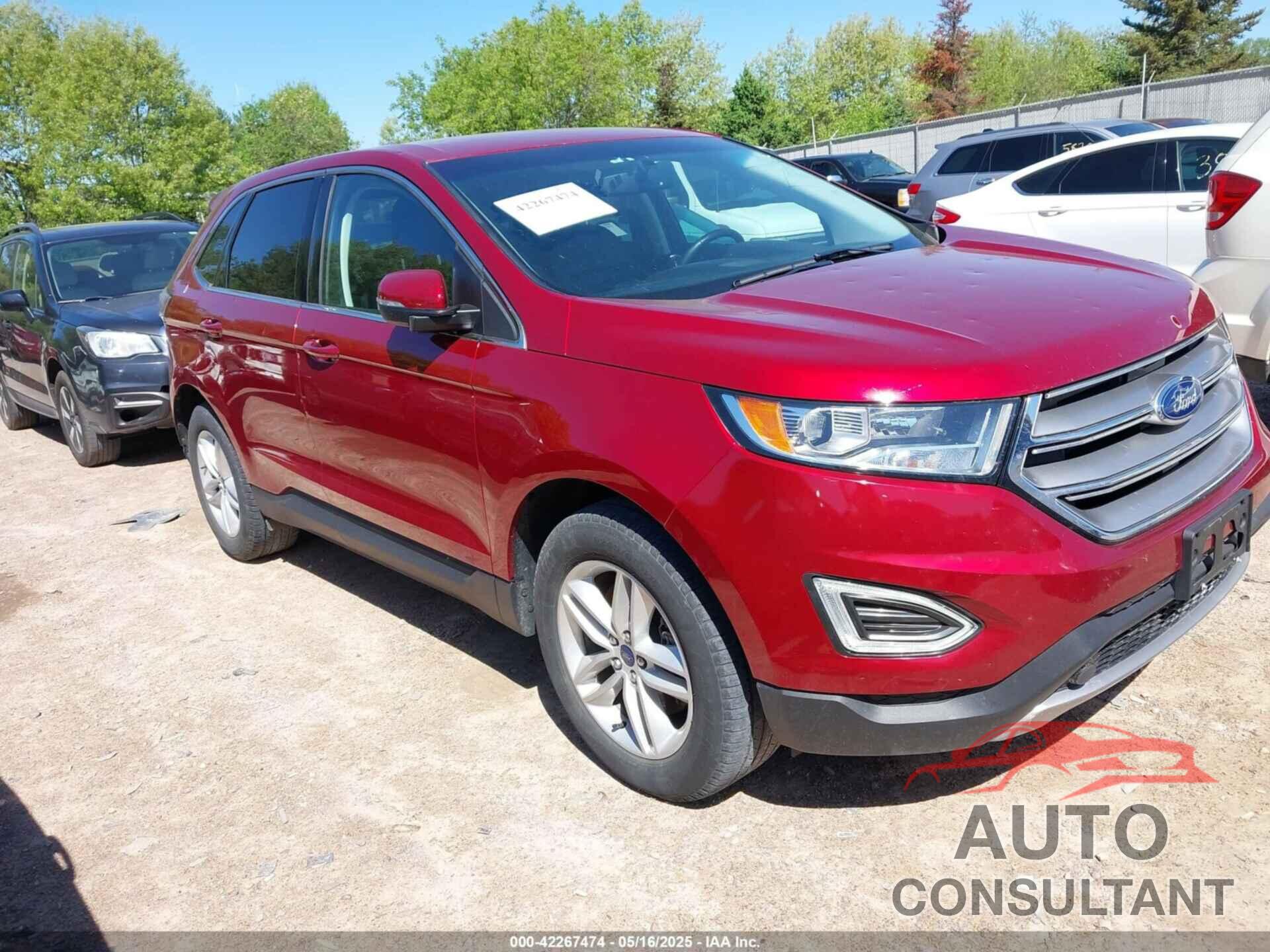 FORD EDGE 2017 - 2FMPK4J98HBC30131