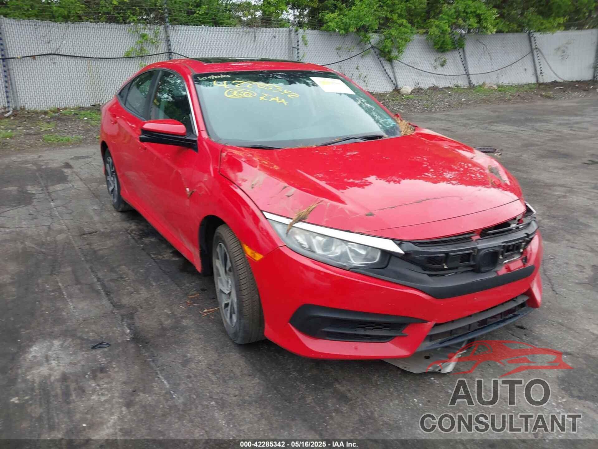 HONDA CIVIC 2017 - 2HGFC2F78HH536978
