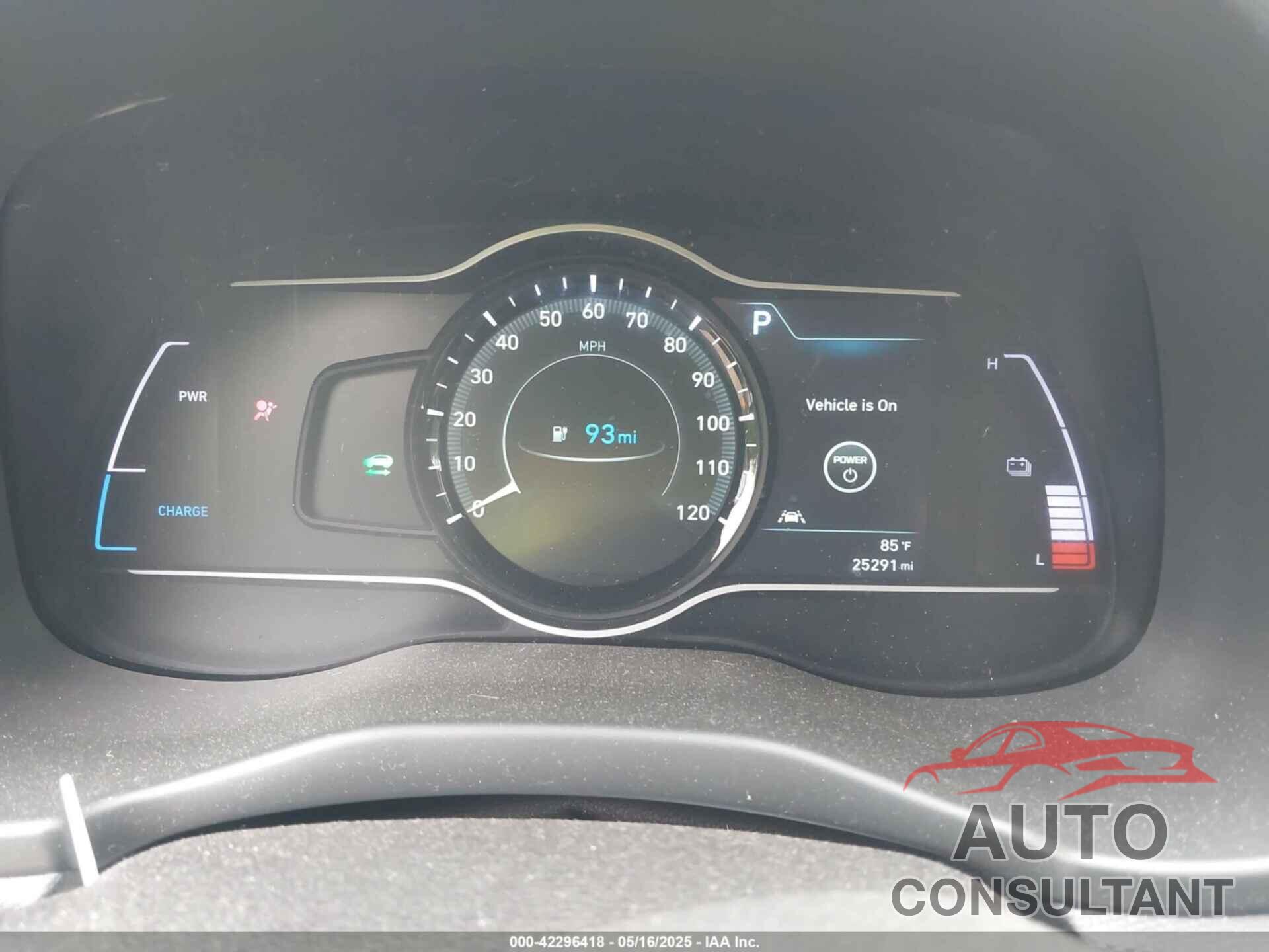 HYUNDAI KONA ELECTRIC 2021 - KM8K33AG1MU127234