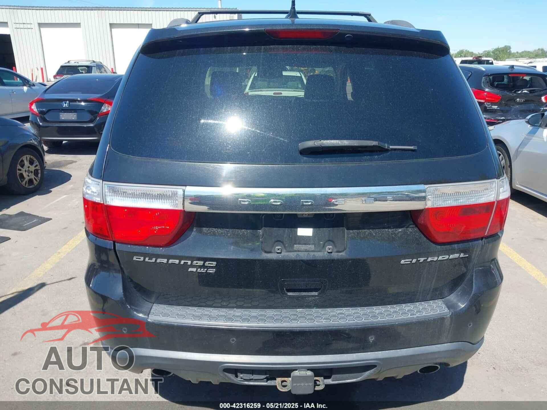 DODGE DURANGO 2013 - 1C4SDJET5DC602192