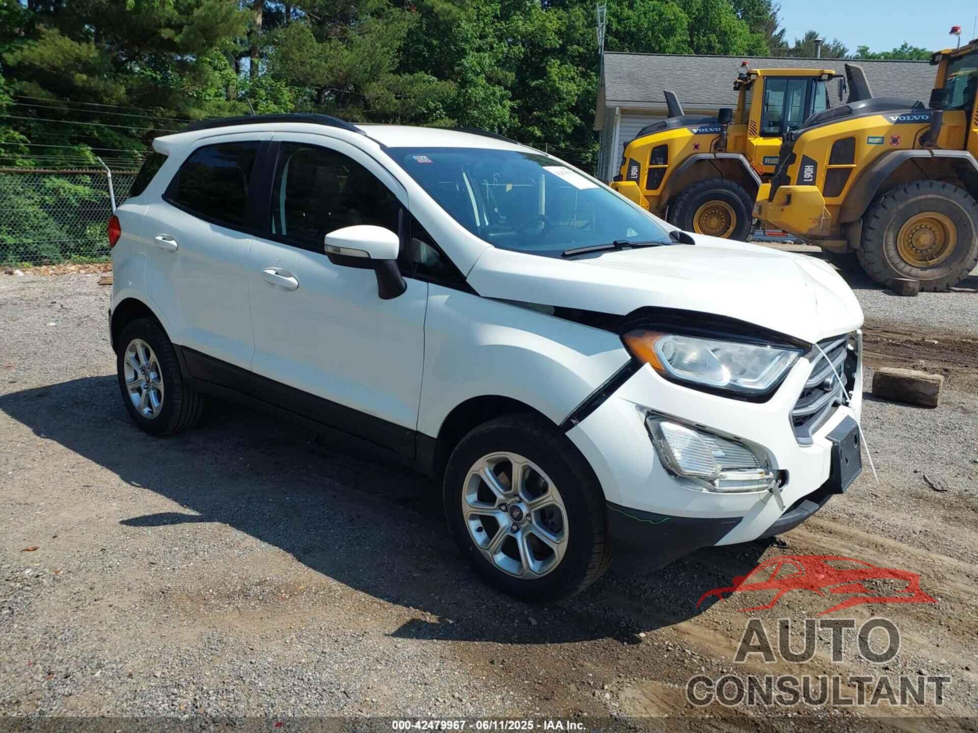 FORD ECOSPORT 2019 - MAJ6S3GL0KC296702
