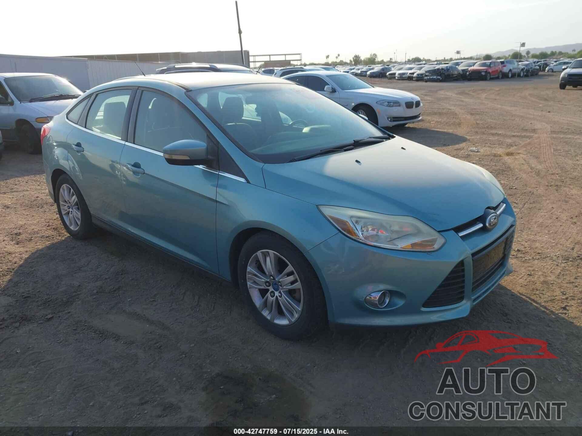 FORD FOCUS 2012 - 1FAHP3H21CL147958