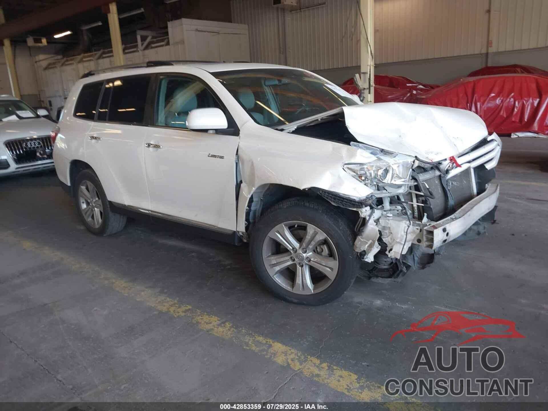 TOYOTA HIGHLANDER 2013 - 5TDDK3EH0DS250563