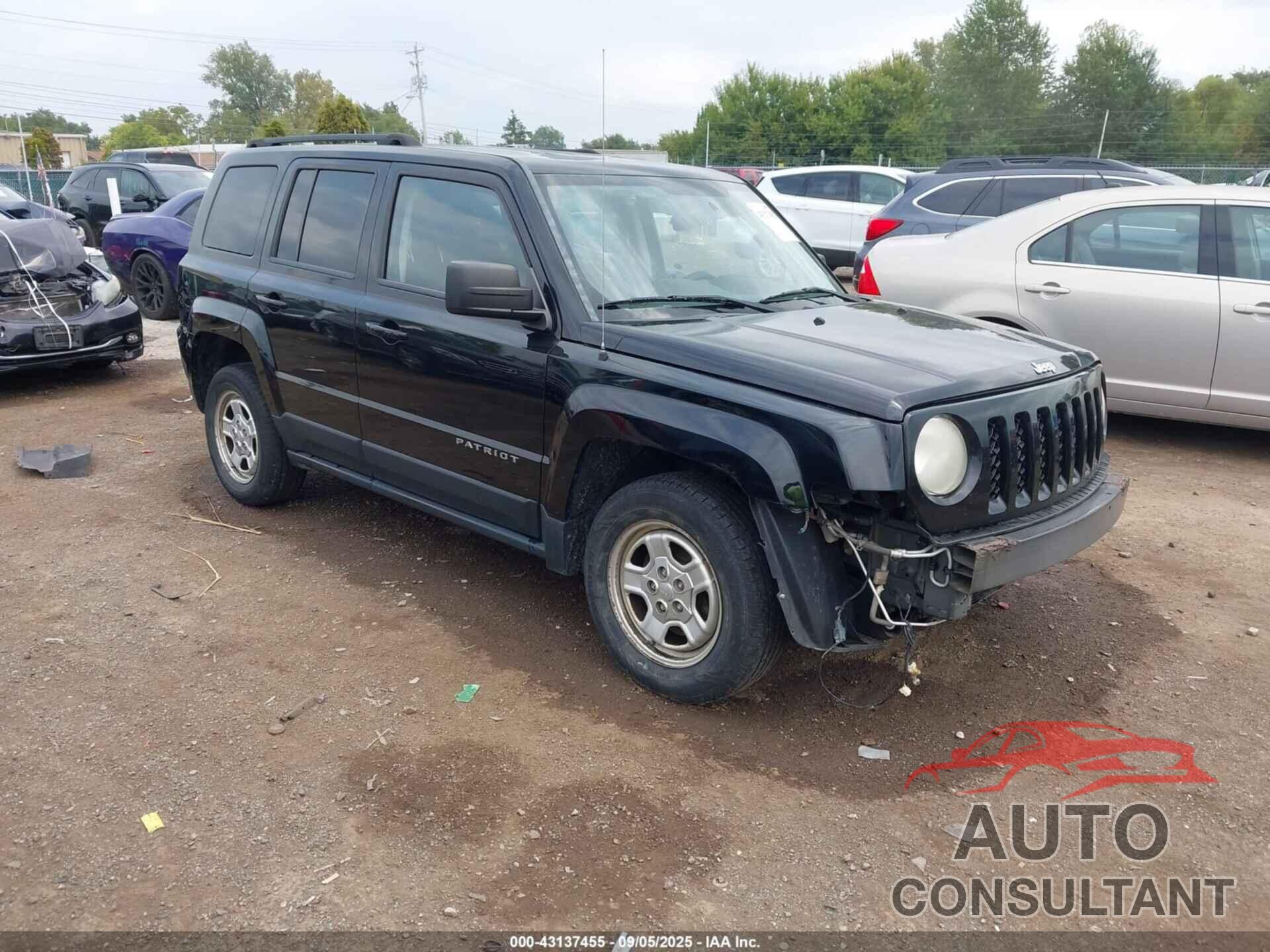 JEEP PATRIOT 2012 - 1C4NJPBAXCD661288