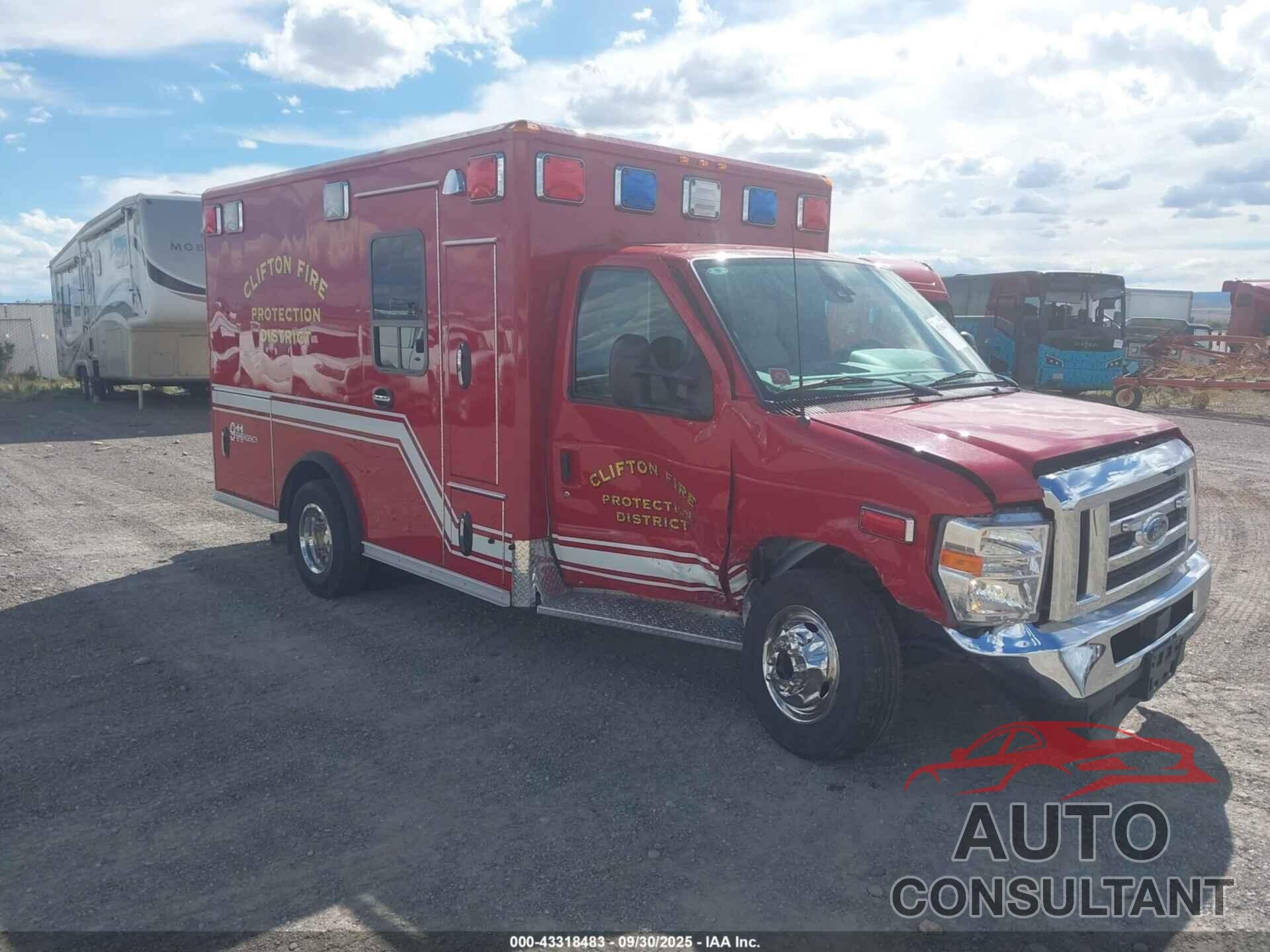 FORD E-350 CUTAWAY 2025 - 1FDWE3FN4SDD07338