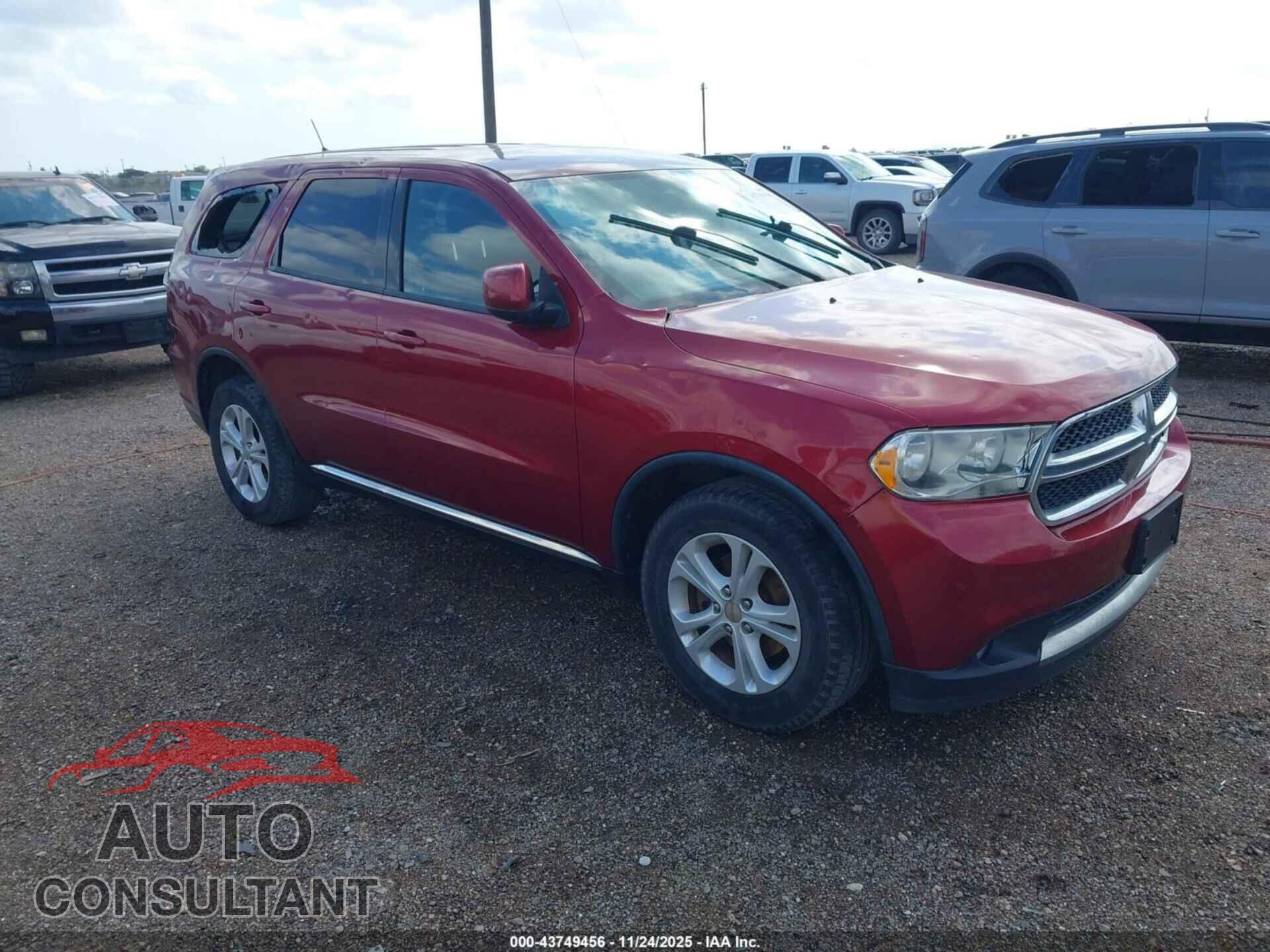 DODGE DURANGO 2013 - 1C4RDHAG5DC678317