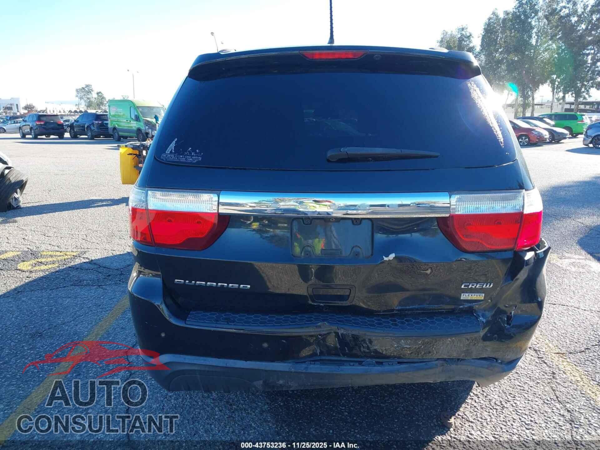 DODGE DURANGO 2013 - 1C4RDHDG2DC664290