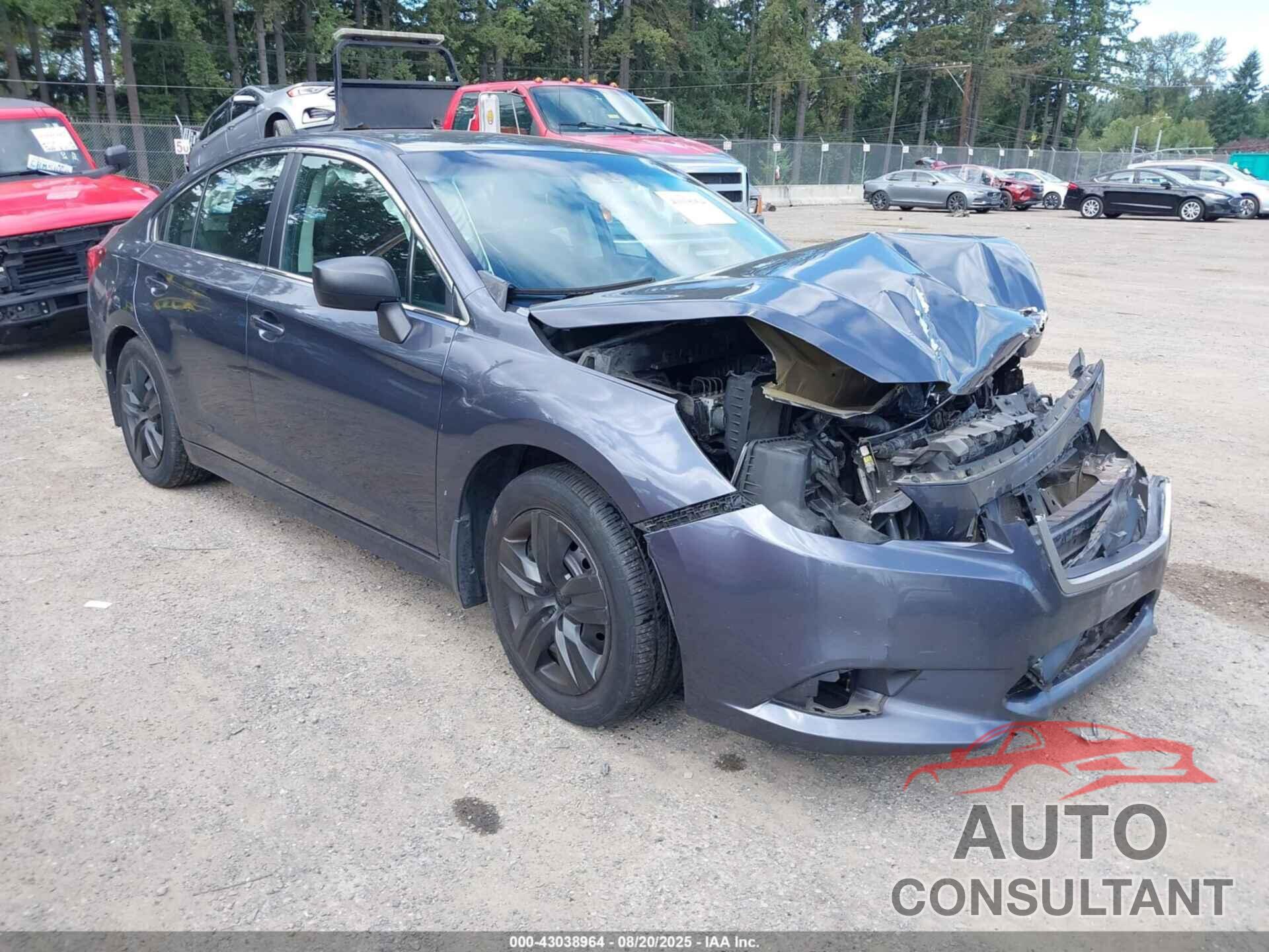 SUBARU LEGACY 2015 - 4S3BNAA68F3056083