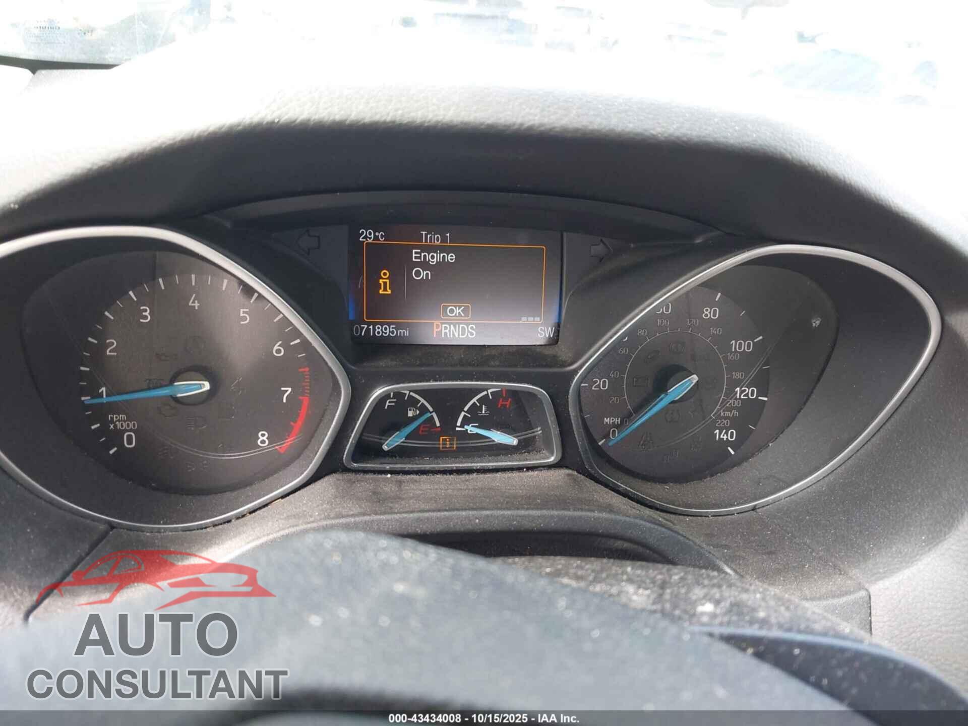 FORD FOCUS 2016 - 1FADP3FE2GL333980