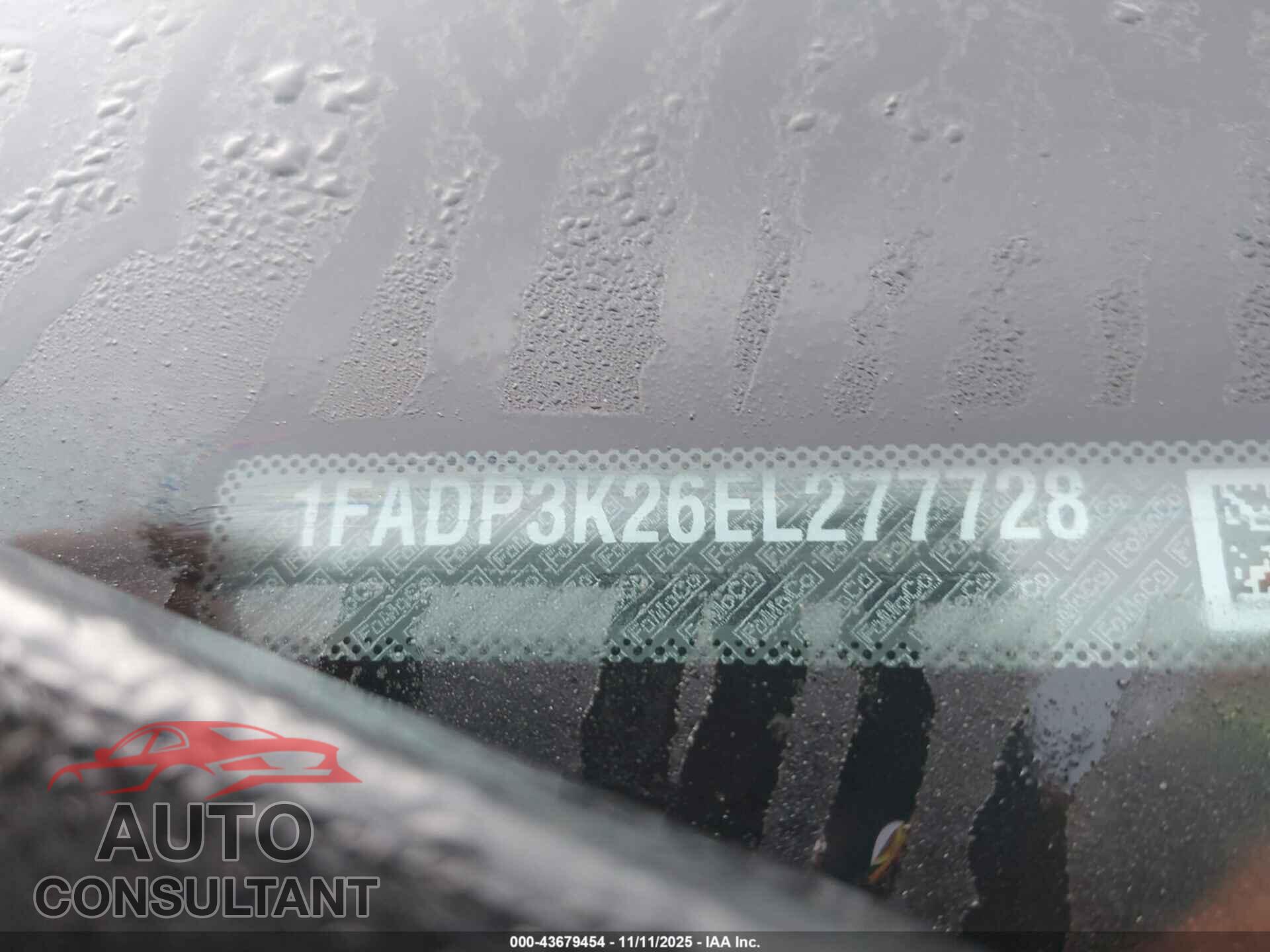 FORD FOCUS 2014 - 1FADP3K26EL277728