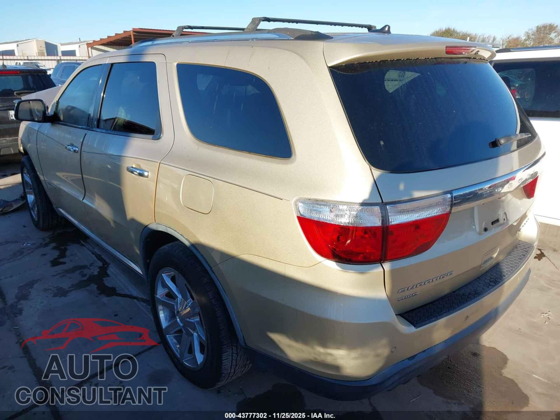 DODGE DURANGO 2011 - 1D4RE5GG8BC654130