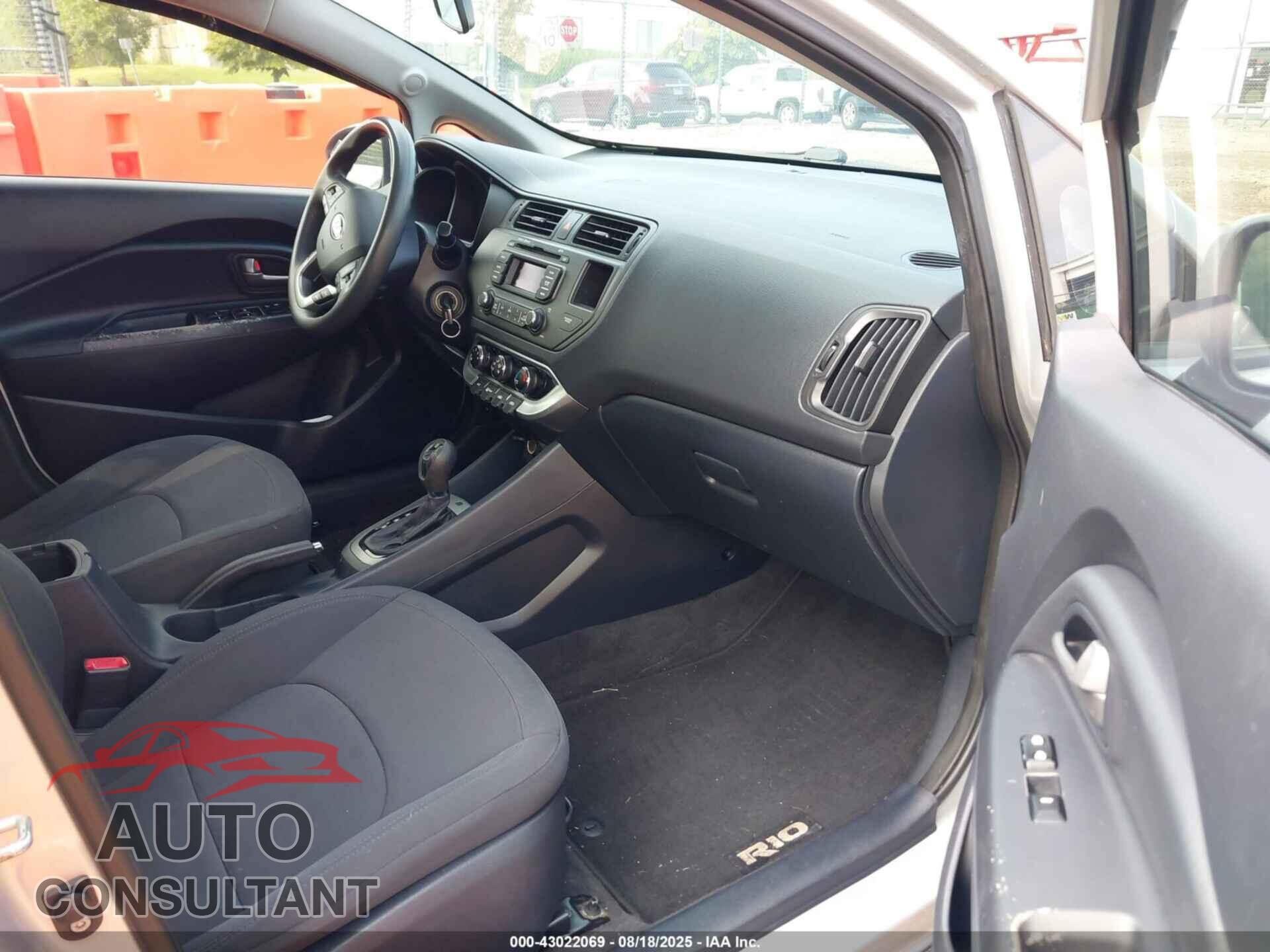 KIA RIO 2015 - KNADN5A32F6514962