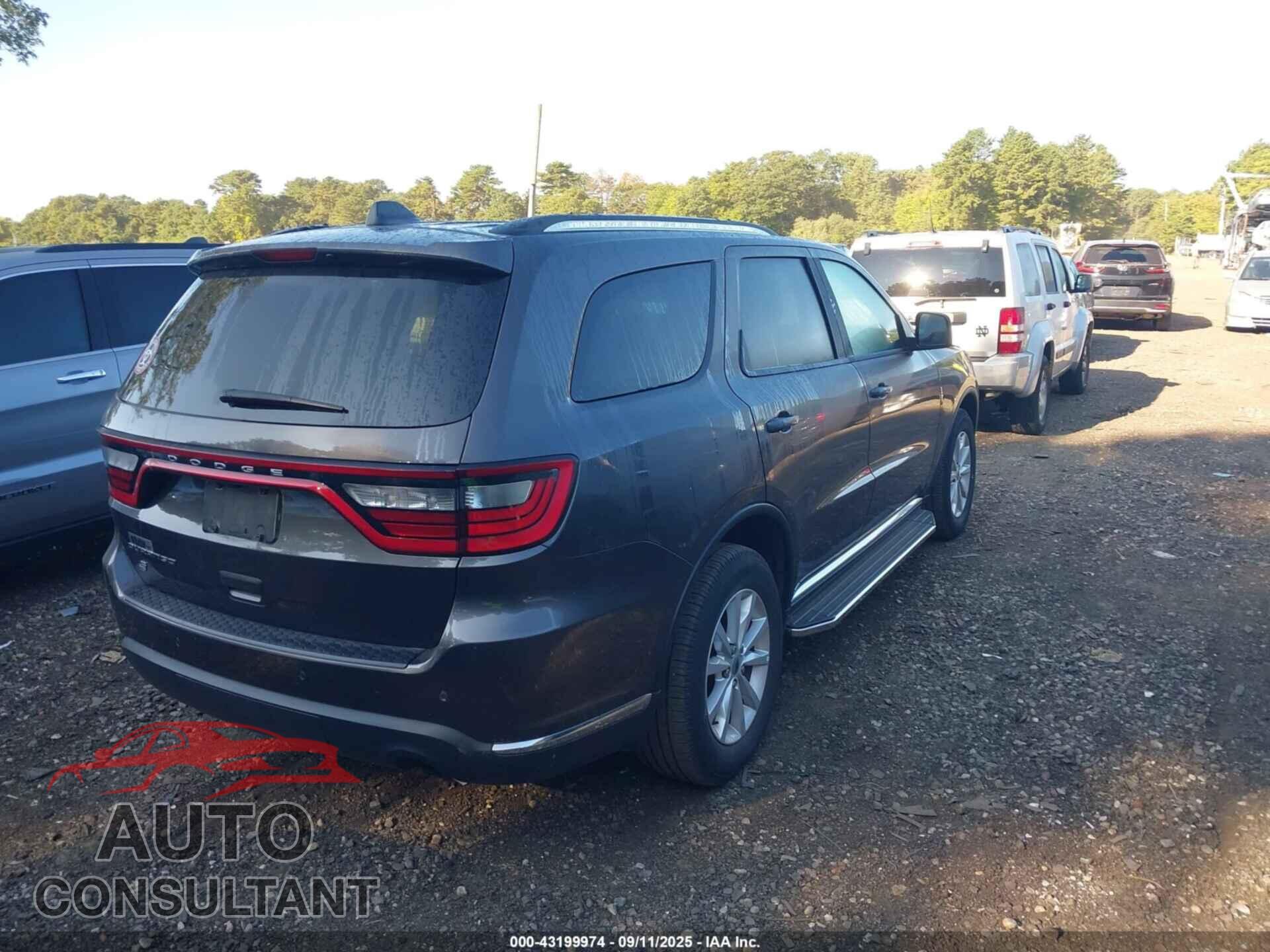 DODGE DURANGO 2019 - 1C4RDJAG8KC605883