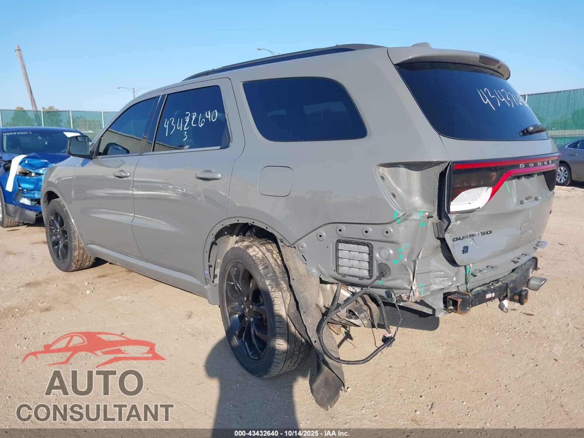 DODGE DURANGO 2020 - 1C4RDJDG2LC433458
