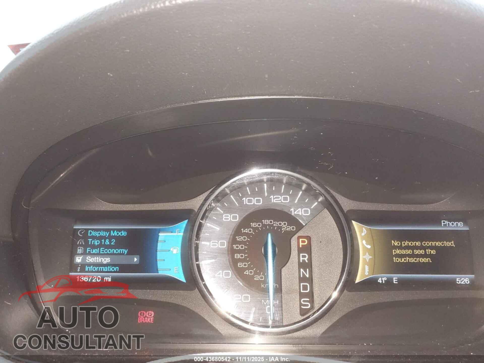 FORD EDGE 2013 - 2FMDK3JCXDBC68723