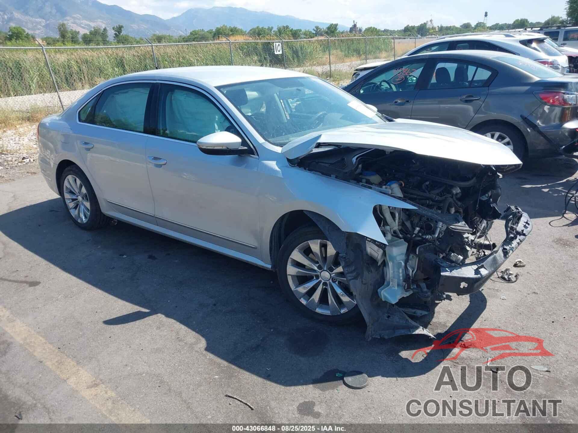 VOLKSWAGEN PASSAT 2017 - 1VWAT7A33HC017153