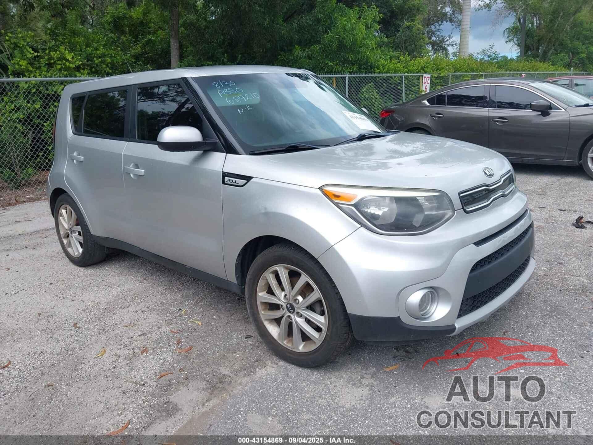 KIA SOUL 2019 - KNDJP3A54K7689210