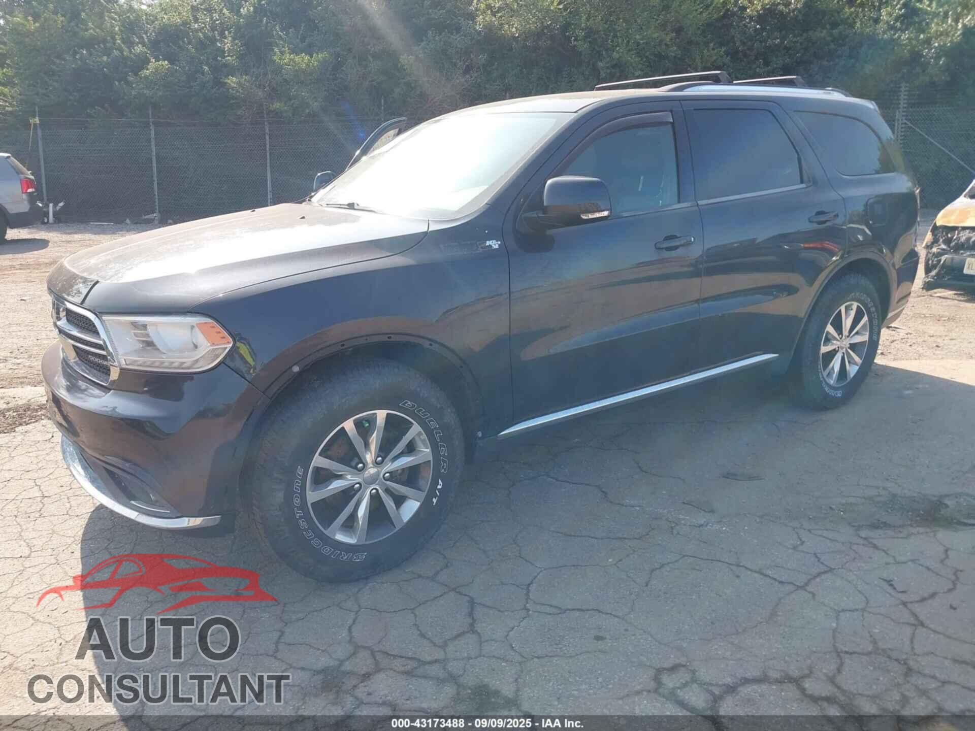 DODGE DURANGO 2016 - 1C4RDJDG3GC424659