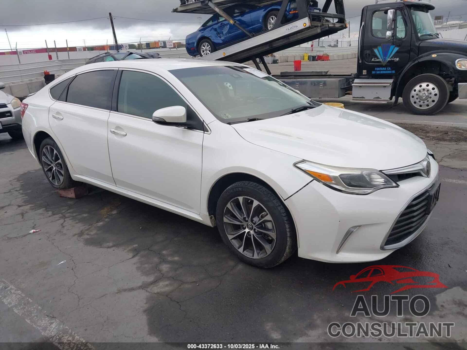 TOYOTA AVALON 2018 - 4T1BK1EB3JU280389