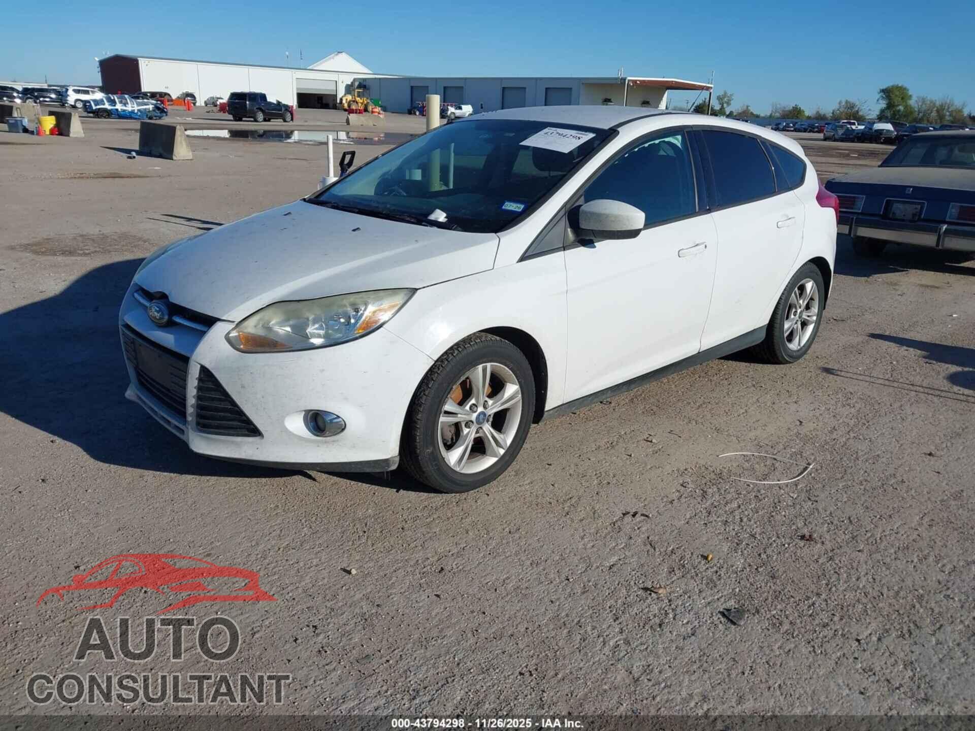 FORD FOCUS 2012 - 1FAHP3K28CL465763