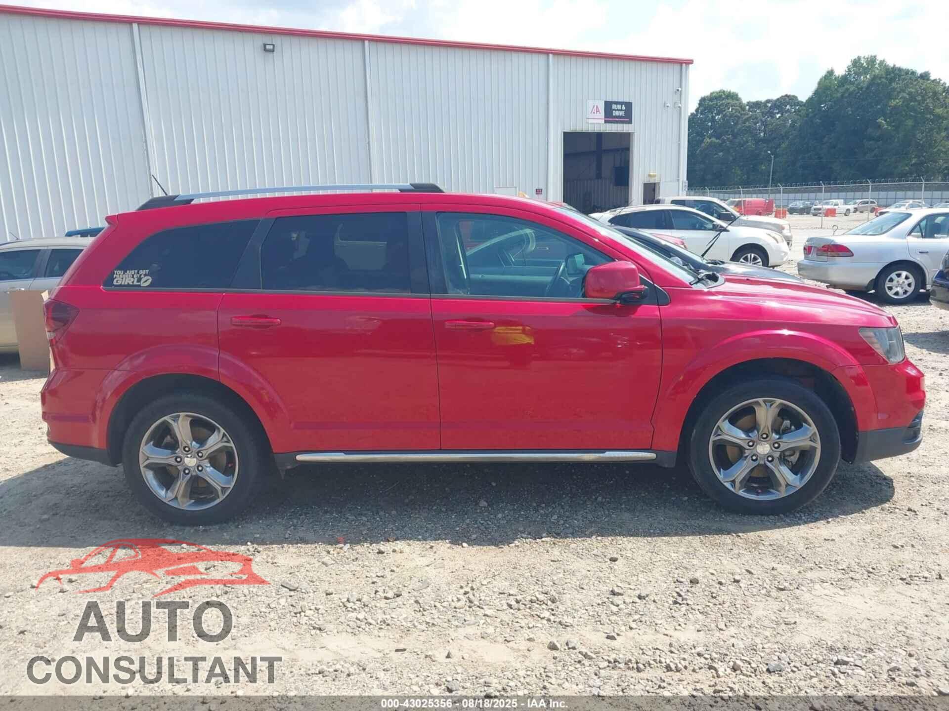DODGE JOURNEY 2017 - 3C4PDCGG6HT582563