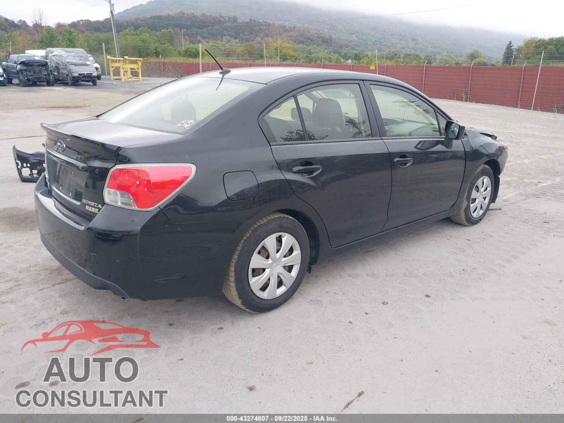 SUBARU IMPREZA 2016 - JF1GJAA62GH007778