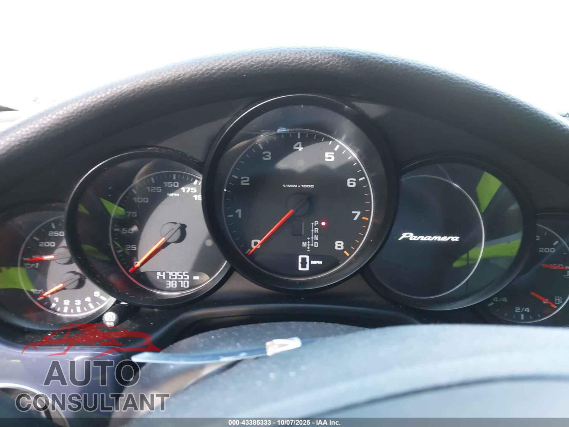 PORSCHE PANAMERA 2012 - WP0AA2A73CL013496