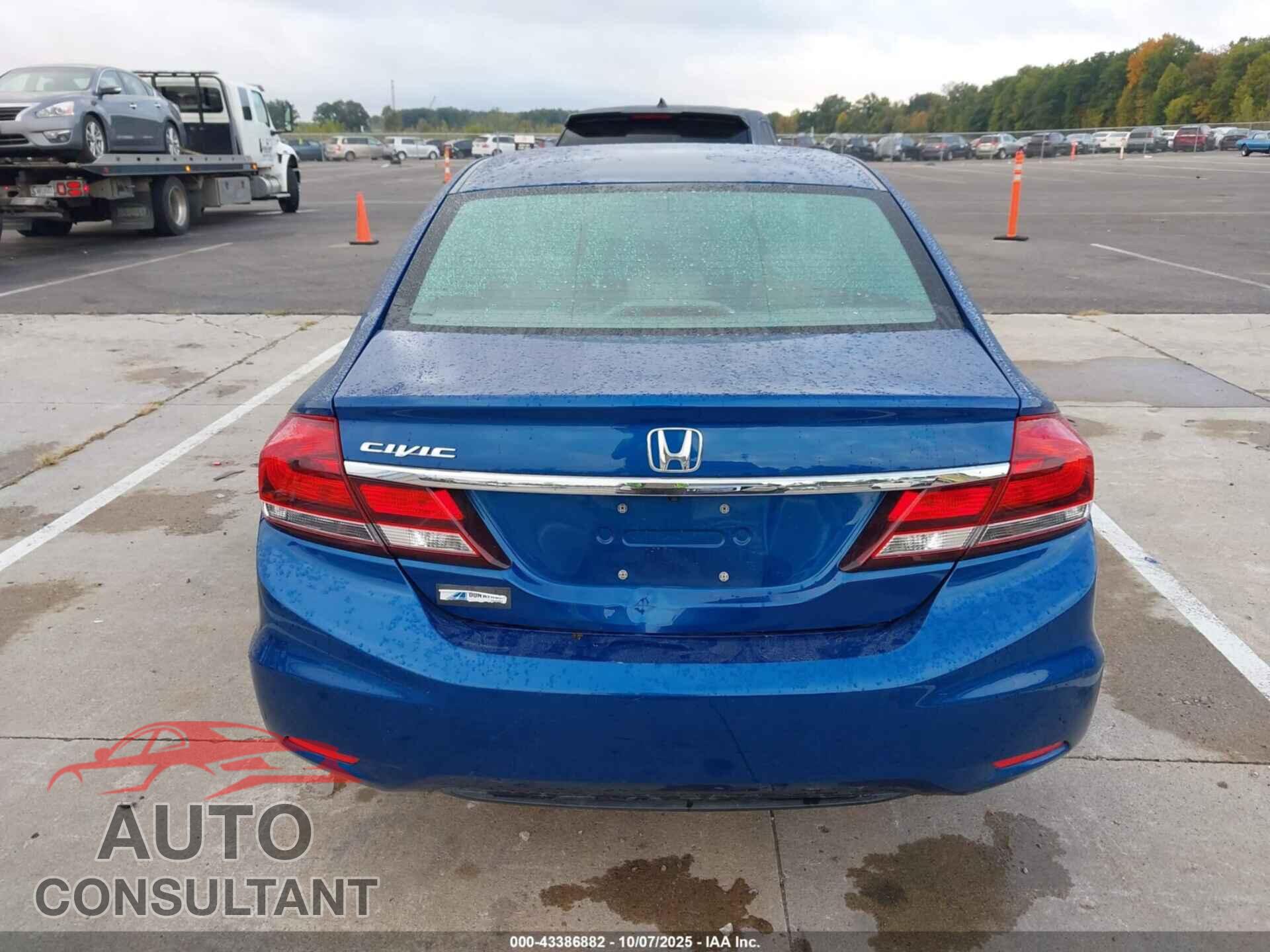 HONDA CIVIC 2013 - 19XFB2F8XDE032285