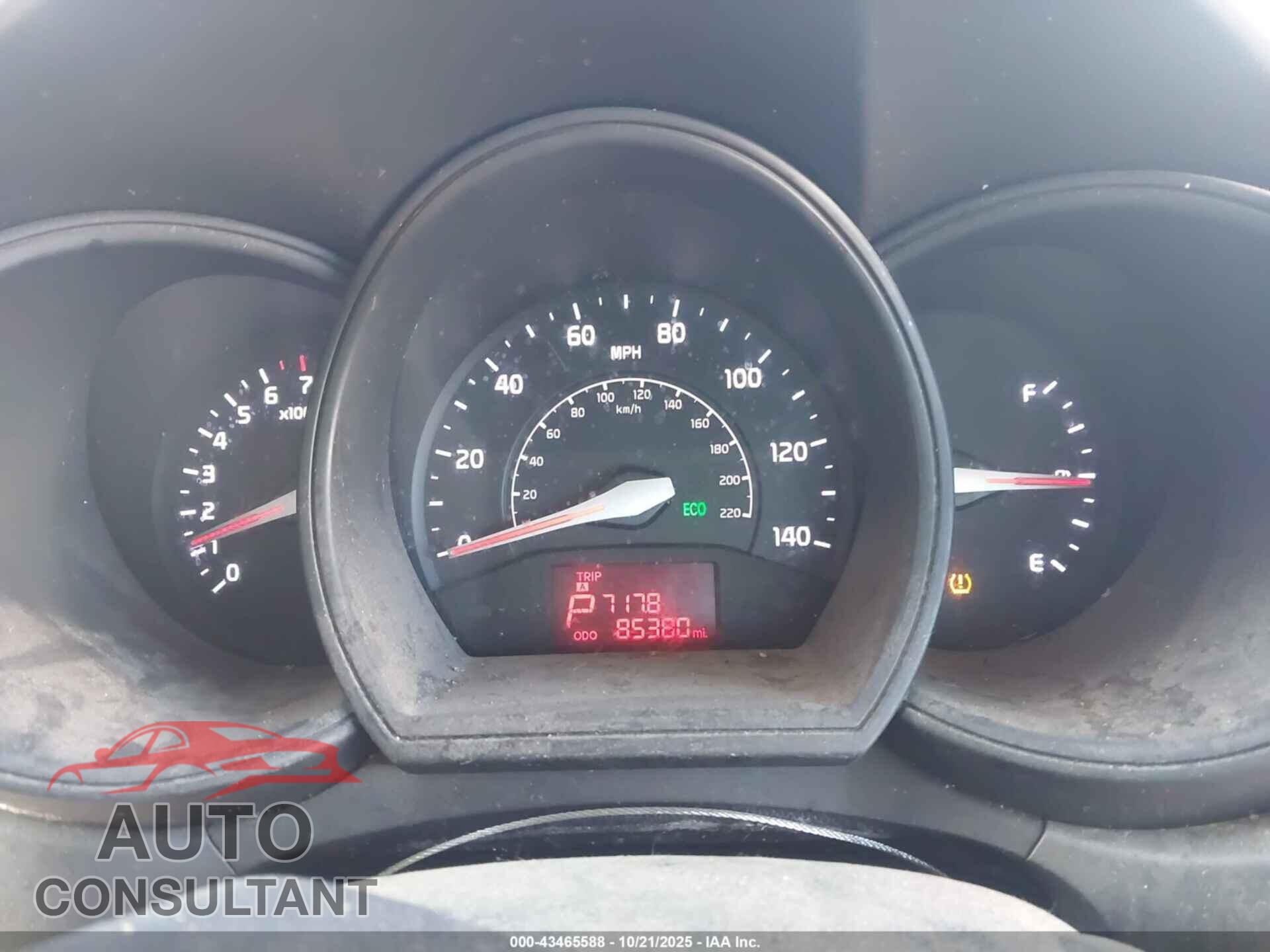 KIA RIO 2012 - KNADN4A32C6091113