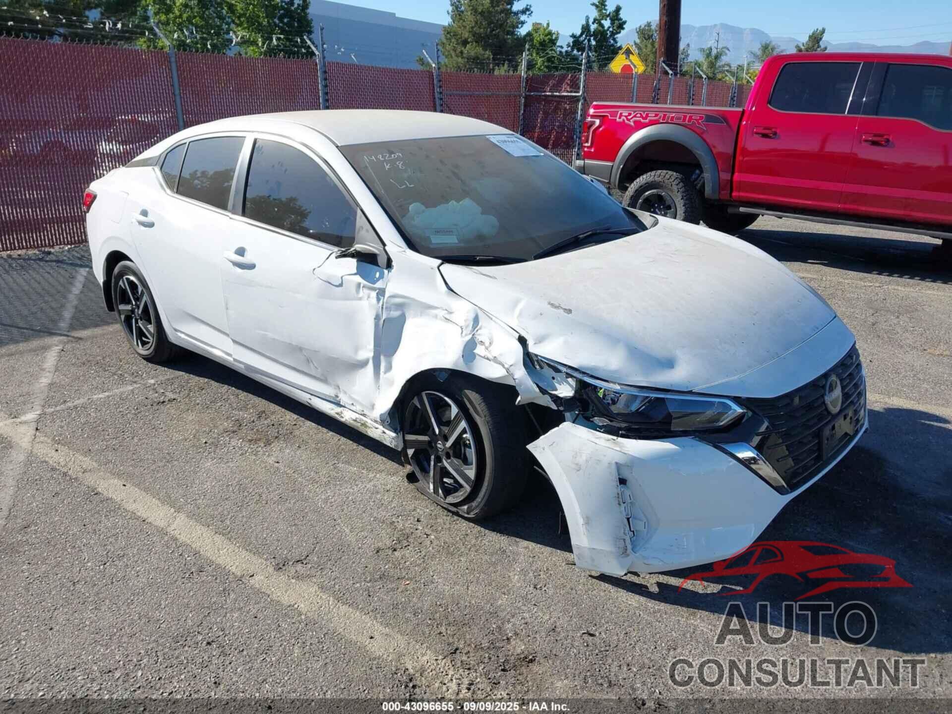 NISSAN SENTRA 2025 - 3N1AB8CV7SY239142