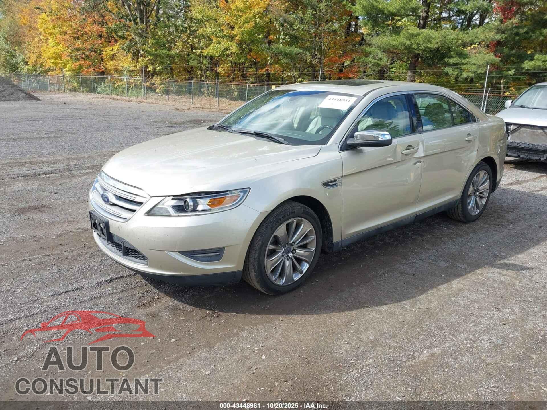 FORD TAURUS 2010 - 1FAHP2FW2AG164919