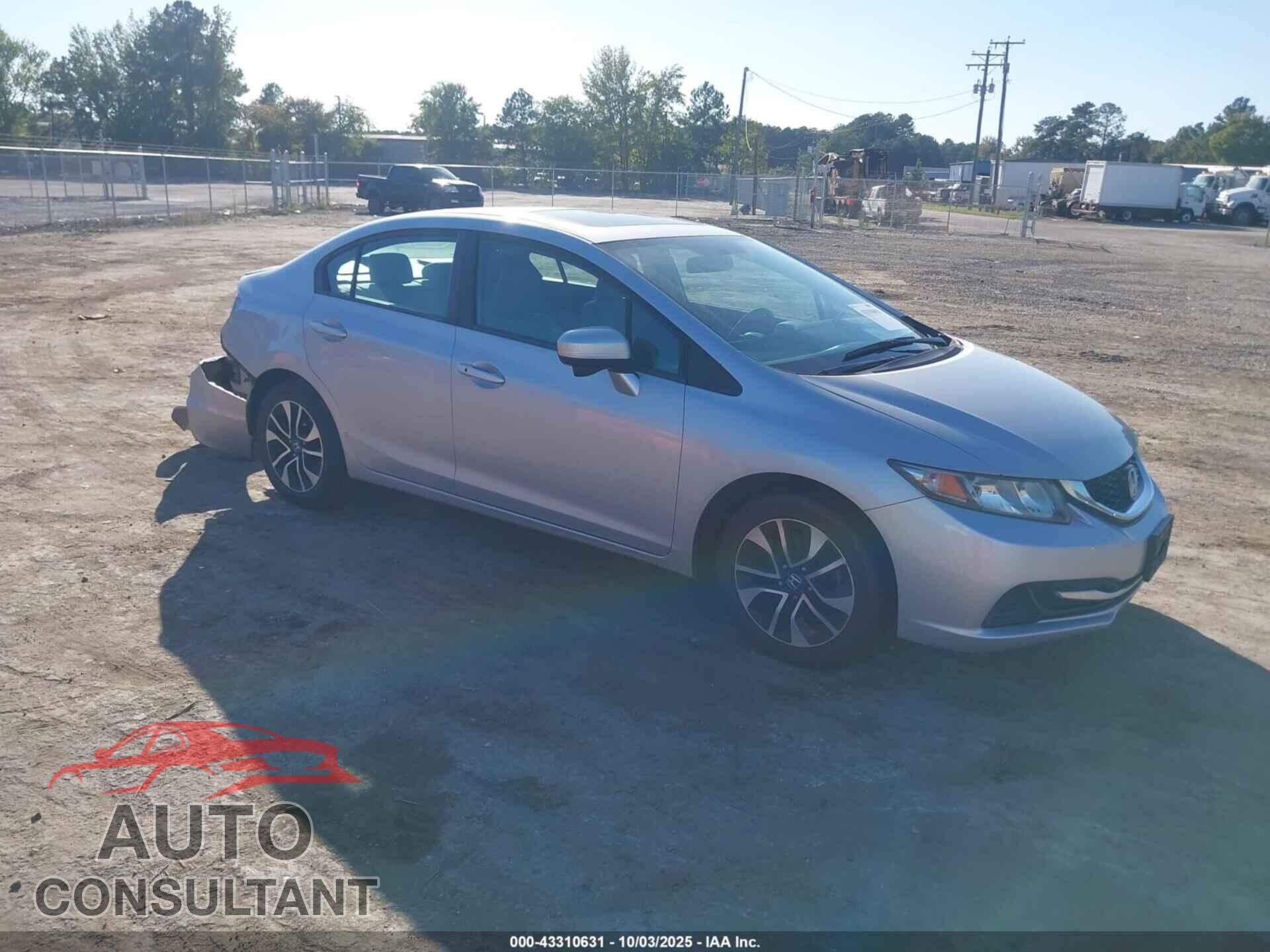 HONDA CIVIC 2014 - 2HGFB2F83EH524924