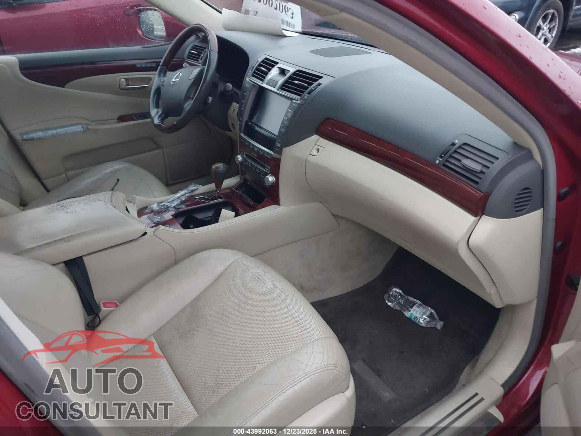 LEXUS LS 460 2010 - JTHCL5EF4A5007227