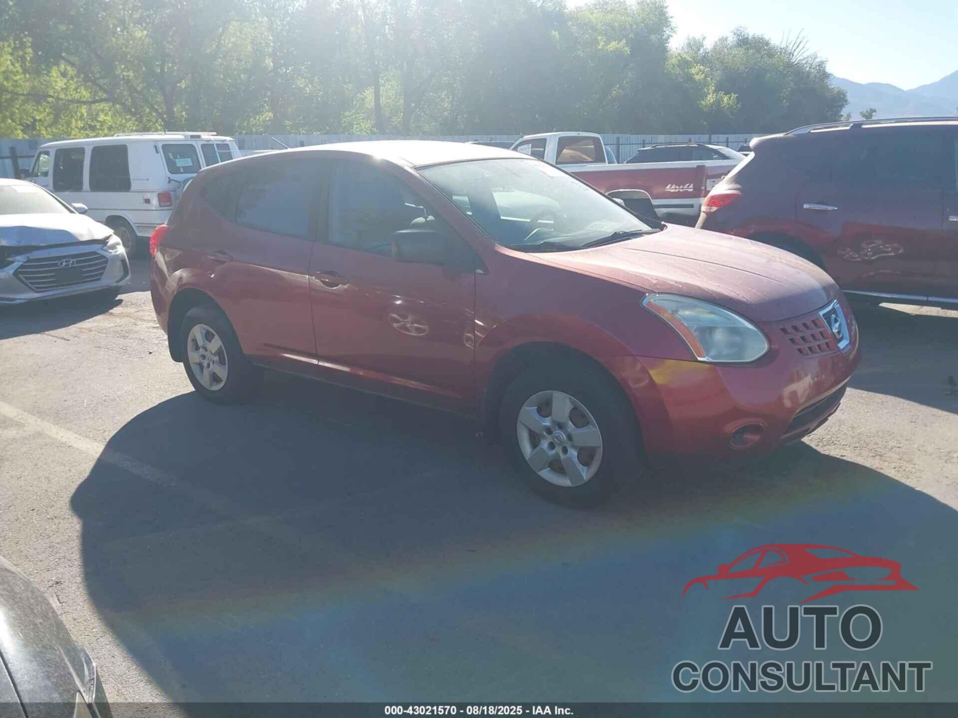 NISSAN ROGUE 2009 - JN8AS58V69W173676