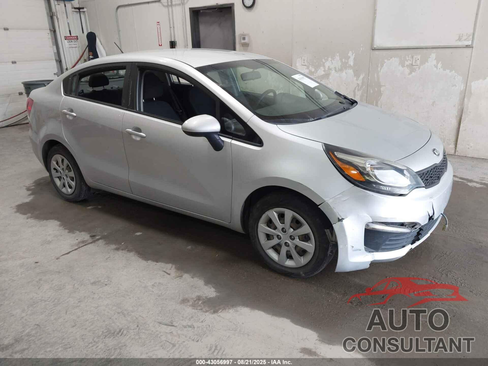 KIA RIO 2016 - KNADM4A38G6633758