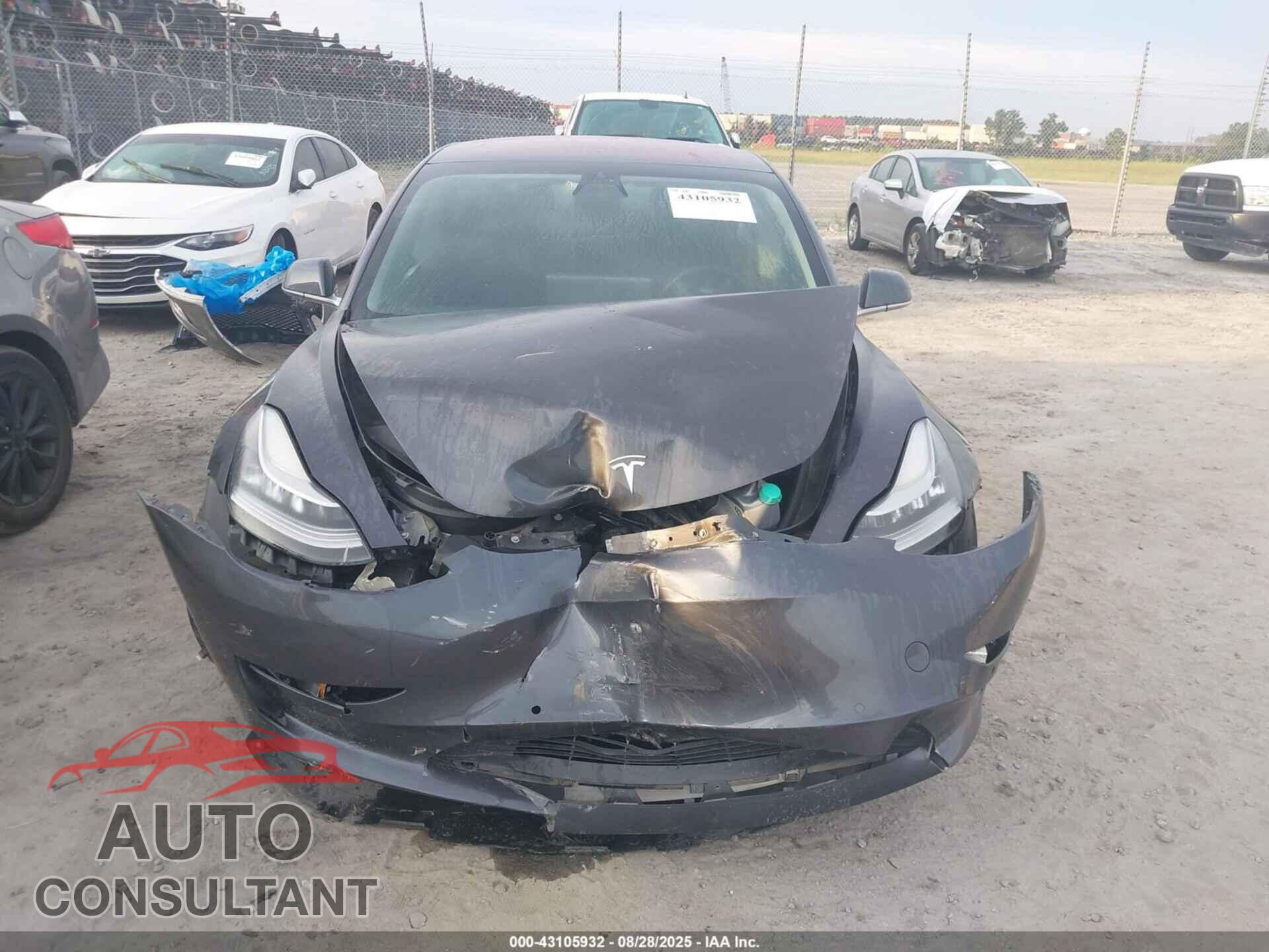 TESLA MODEL 3 2018 - 5YJ3E1EB4JF054886