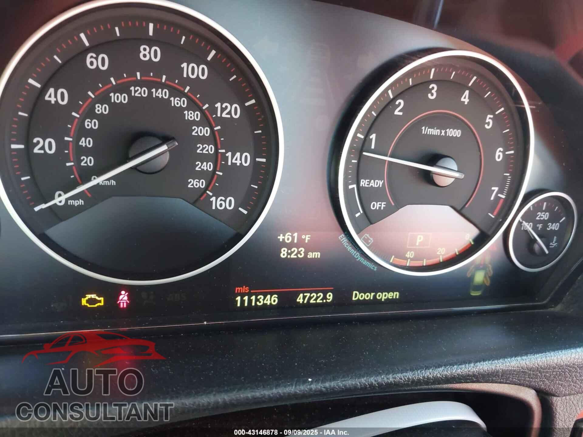 BMW 335I 2013 - WBA3A9C53DF476152