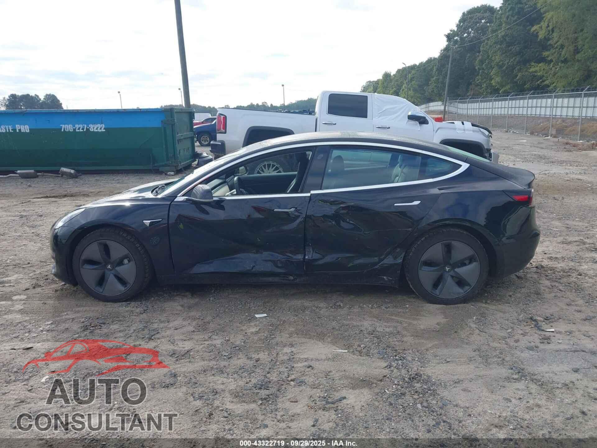 TESLA MODEL 3 2019 - 5YJ3E1EB7KF385298