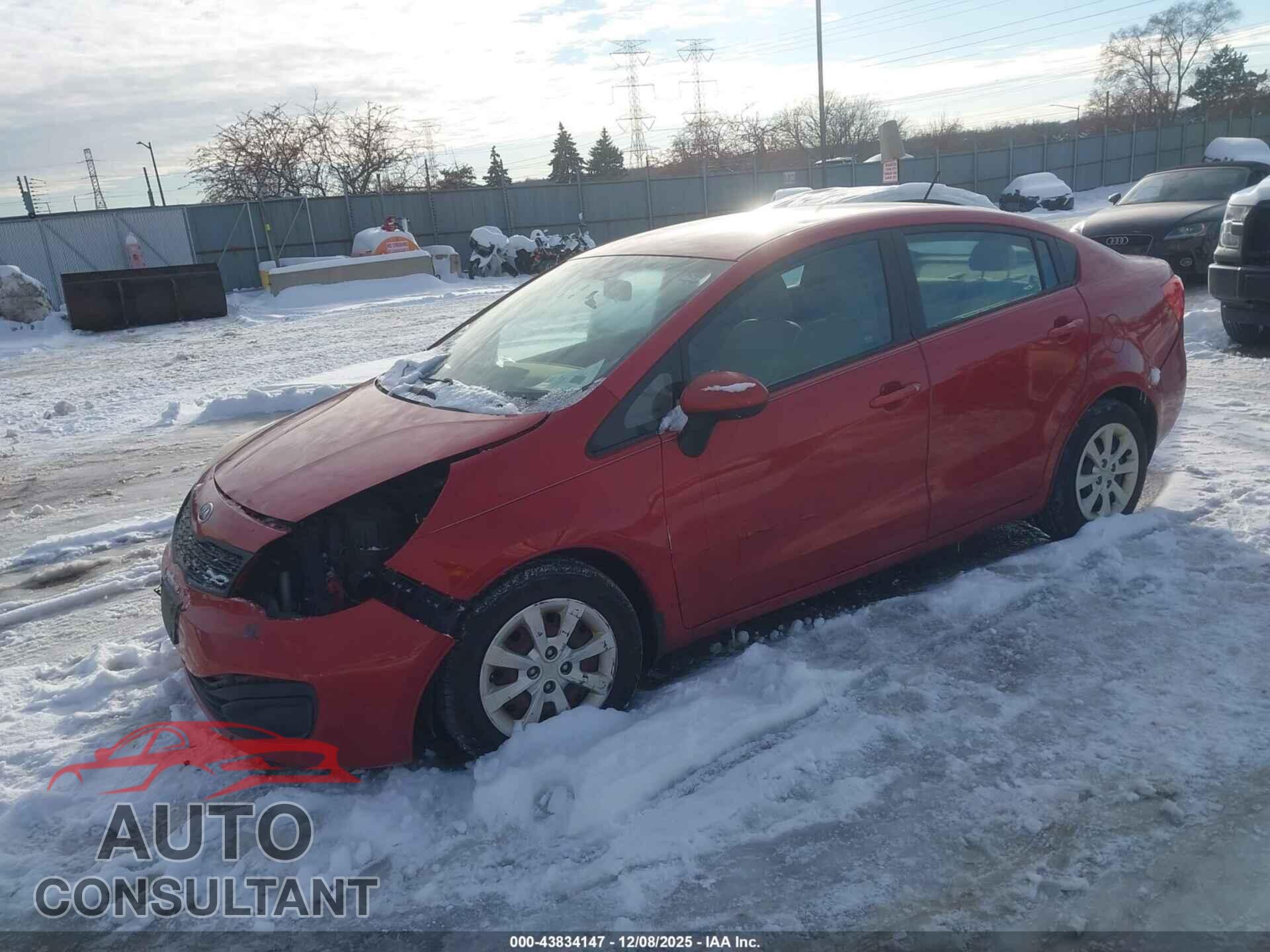 KIA RIO 2012 - KNADM4A34C6076261