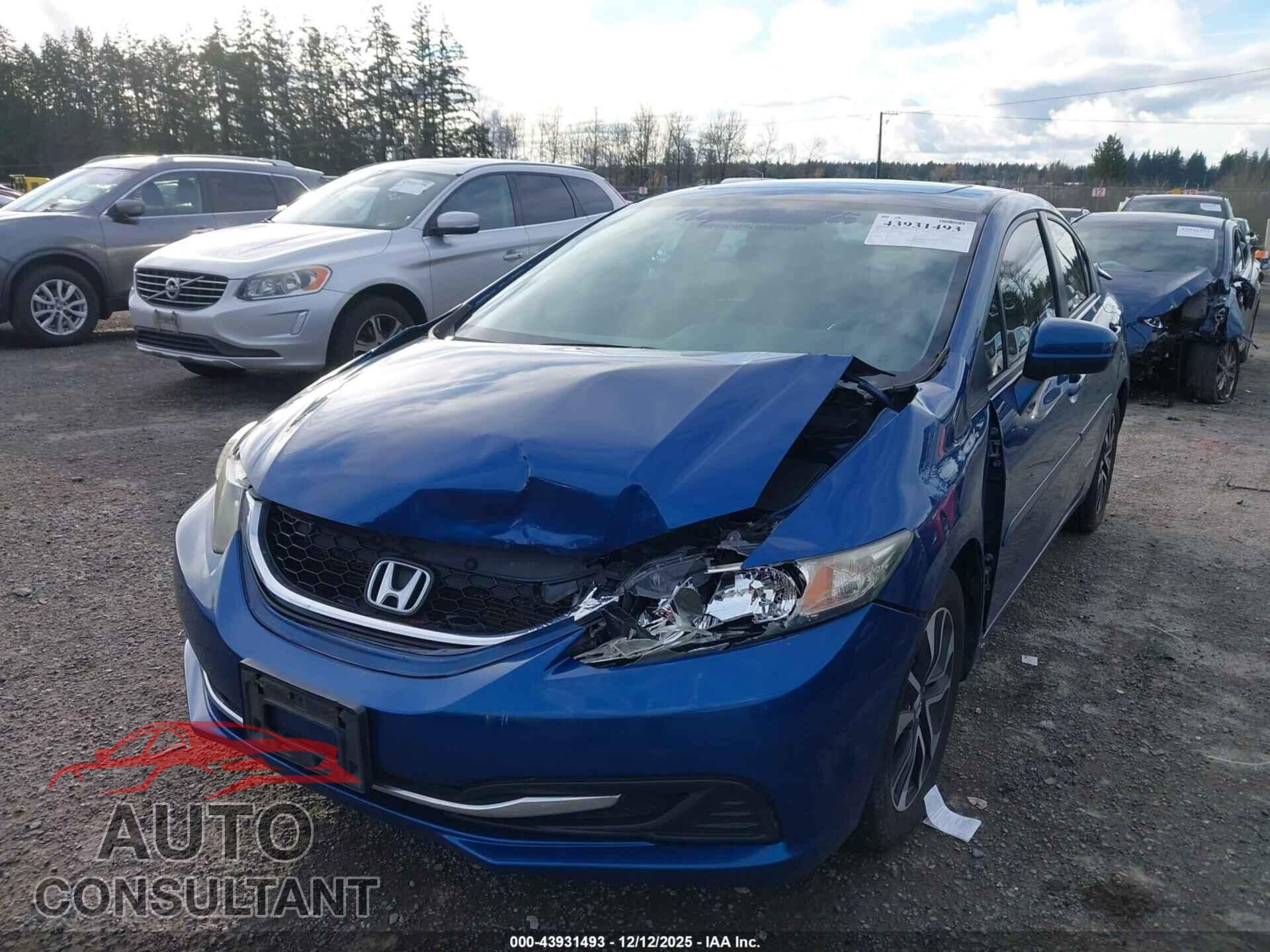 HONDA CIVIC 2014 - 19XFB2F86EE217788