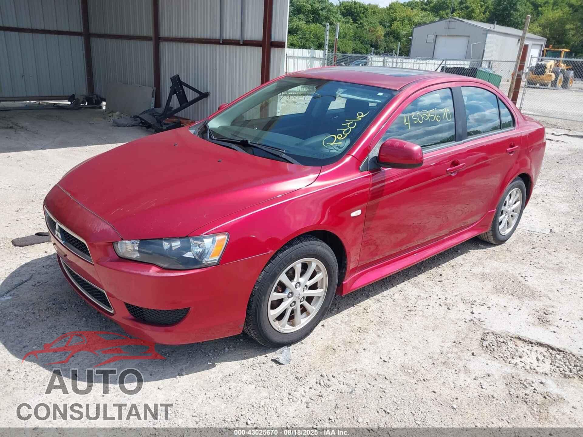 MITSUBISHI LANCER 2013 - JA32U2FU1DU009287